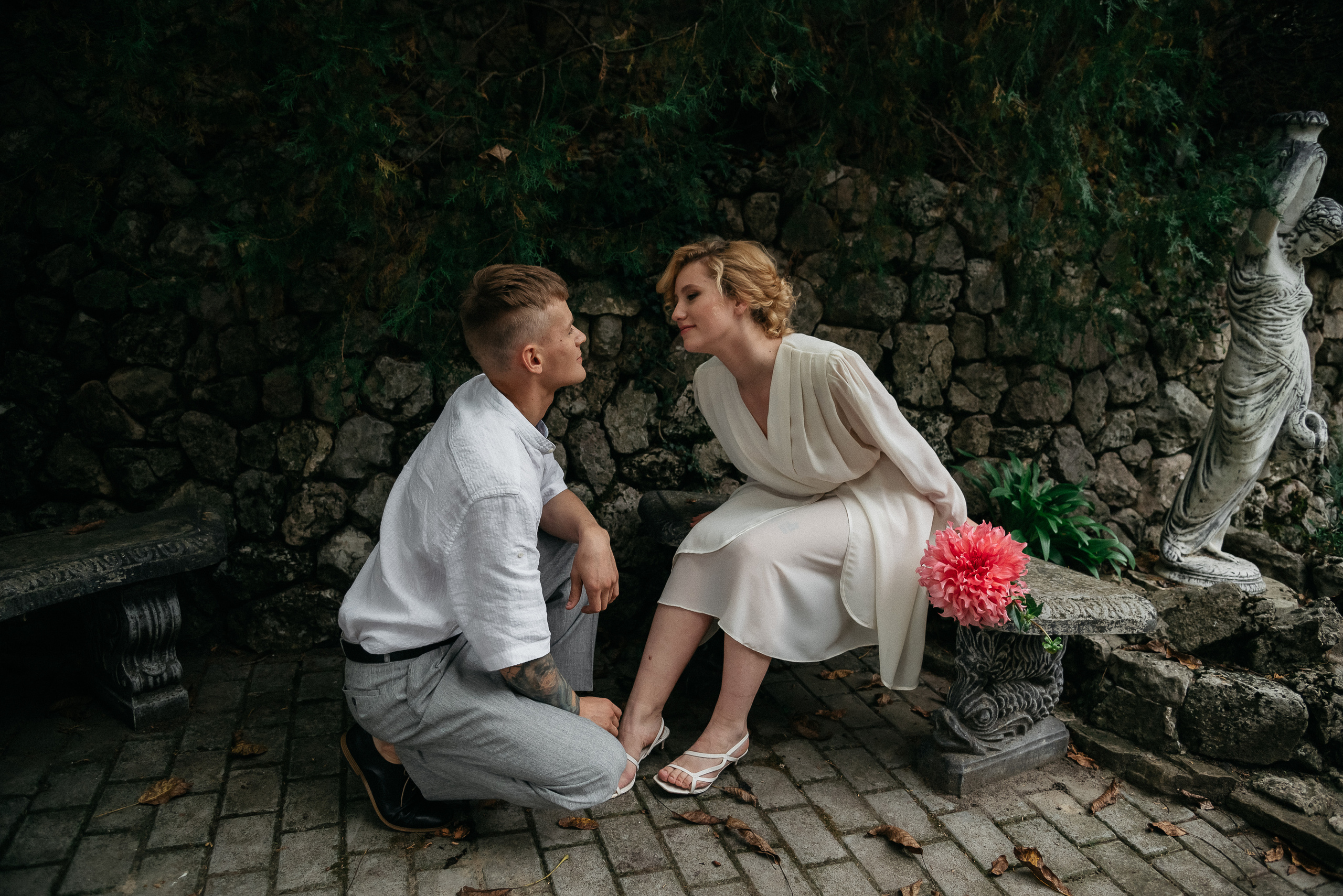 Камерная свадьба в деревенском стиле. Свадебный фотограф Анна Хочева