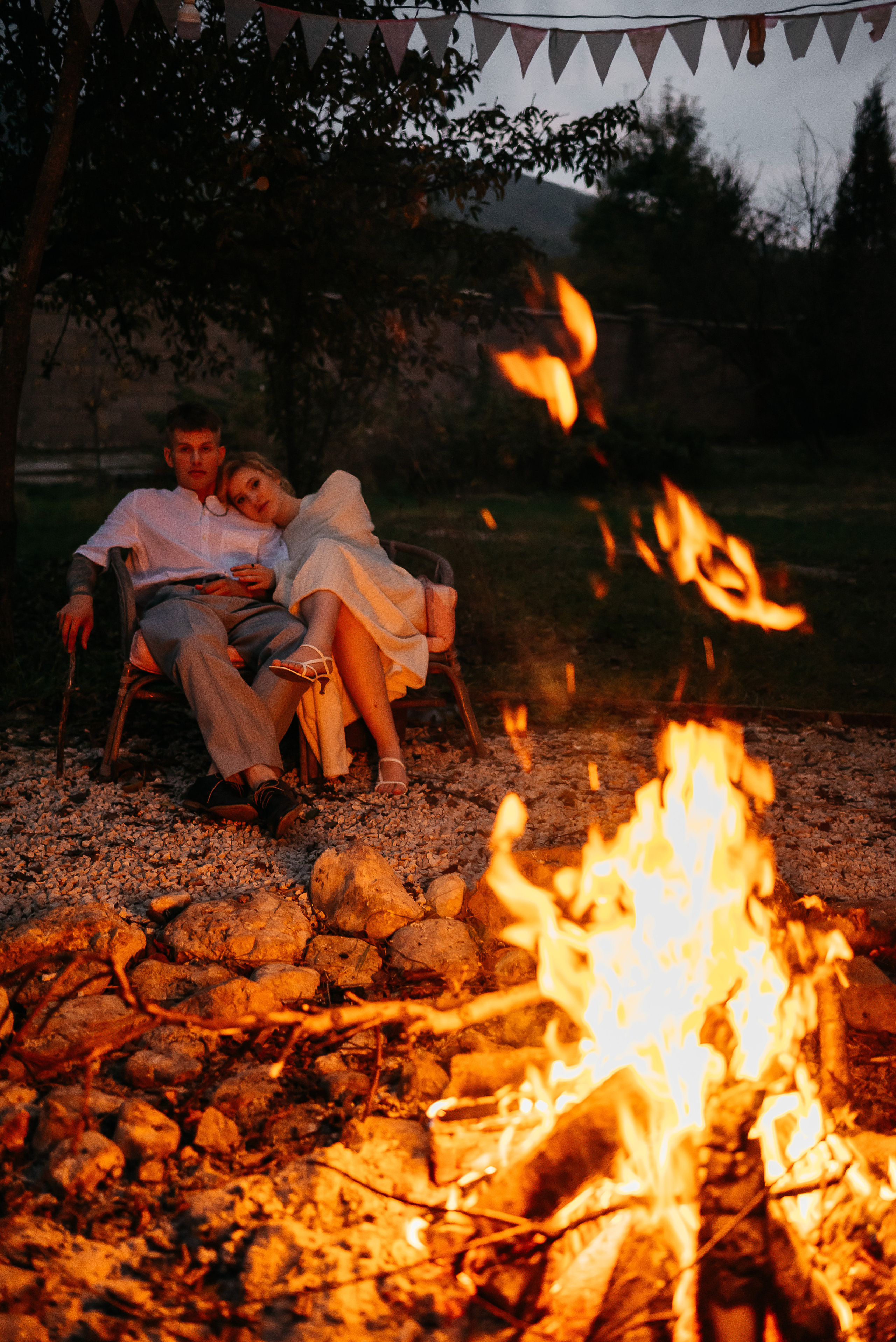 Камерная свадьба в деревенском стиле. Свадебный фотограф Анна Хочева