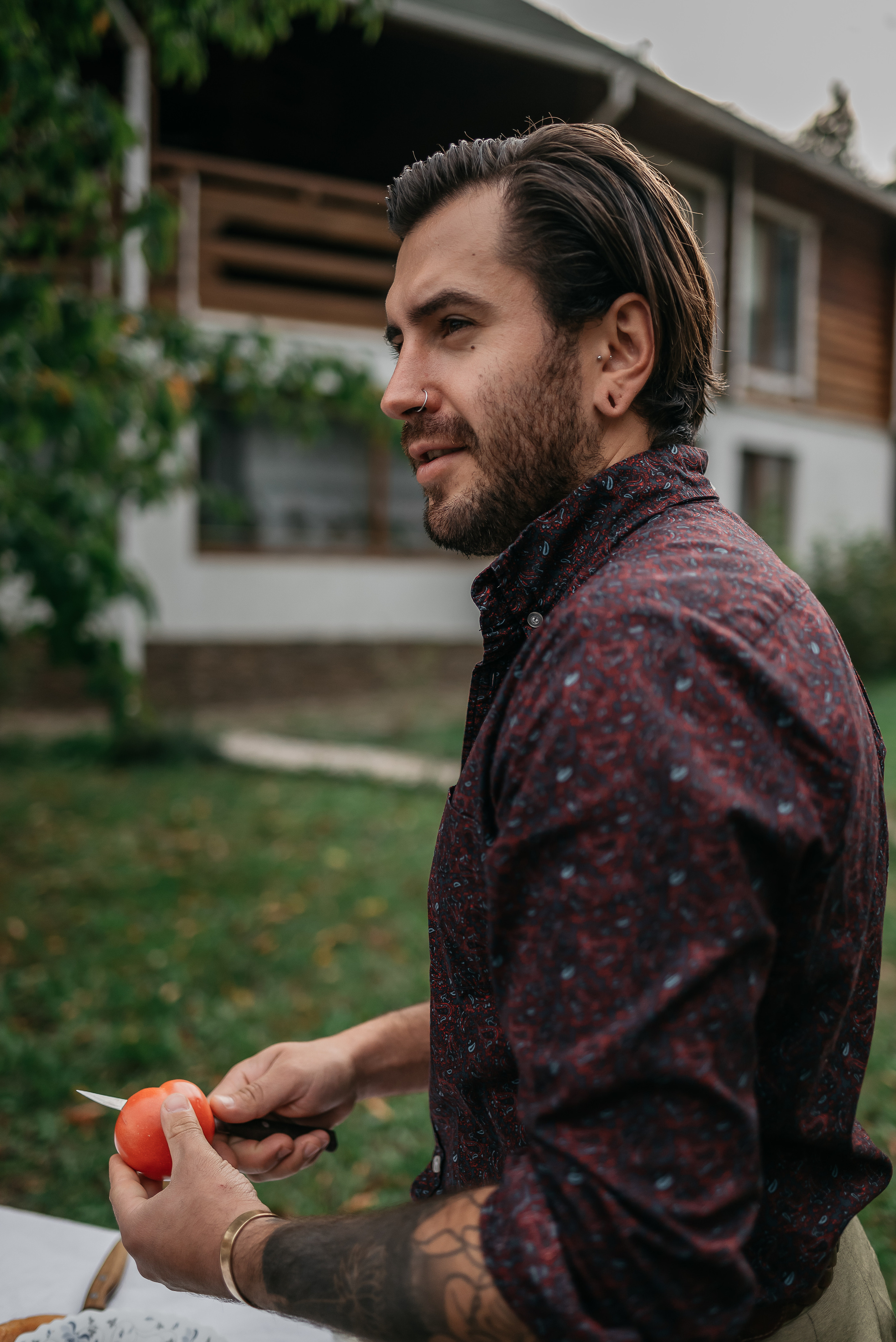 Камерная свадьба в деревенском стиле. Свадебный фотограф Анна Хочева