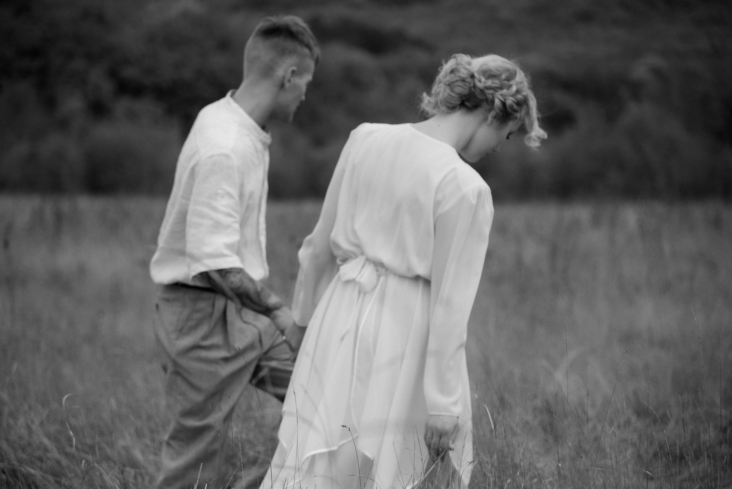 Камерная свадьба в деревенском стиле. Свадебный фотограф Анна Хочева