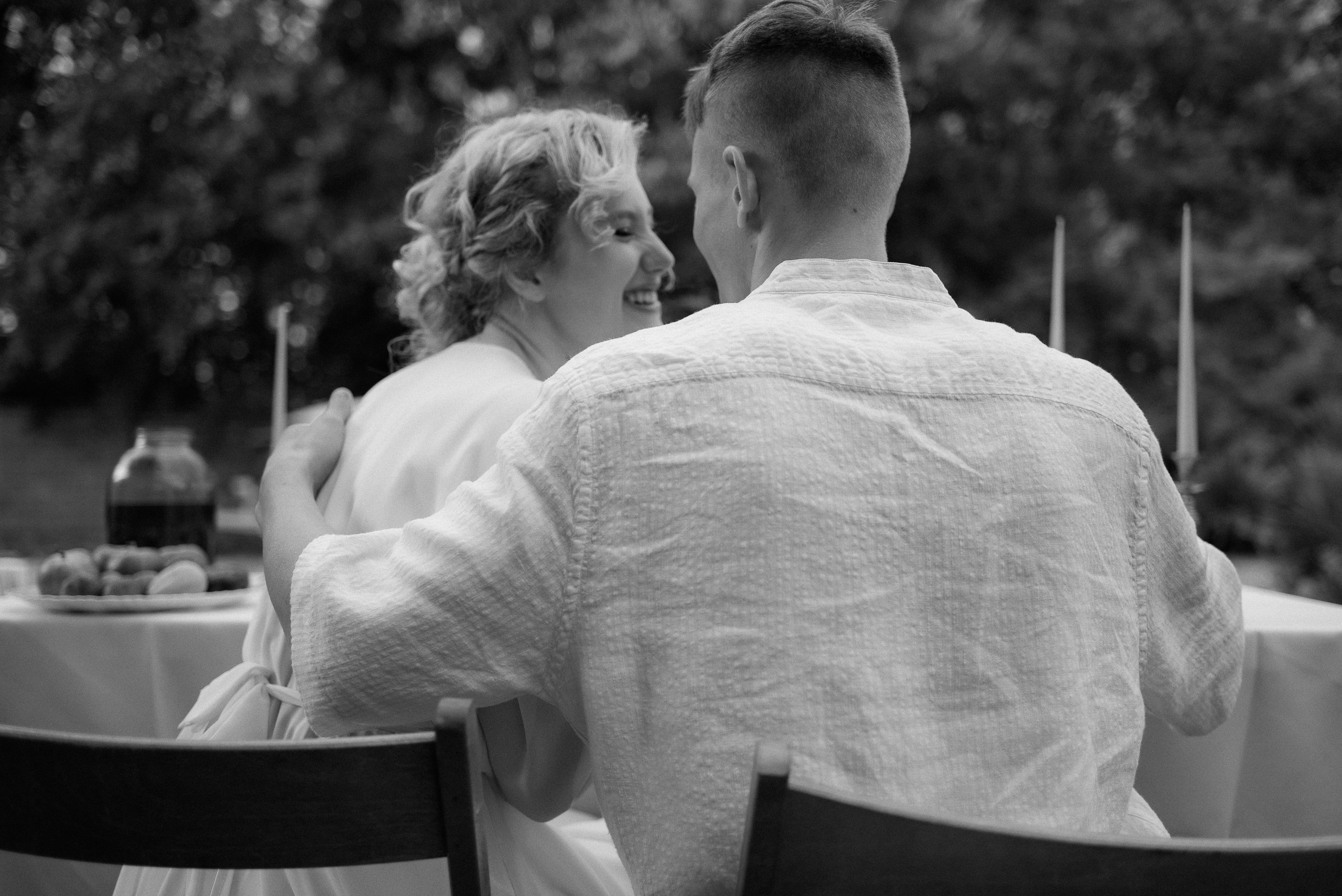 Камерная свадьба в деревенском стиле. Свадебный фотограф Анна Хочева