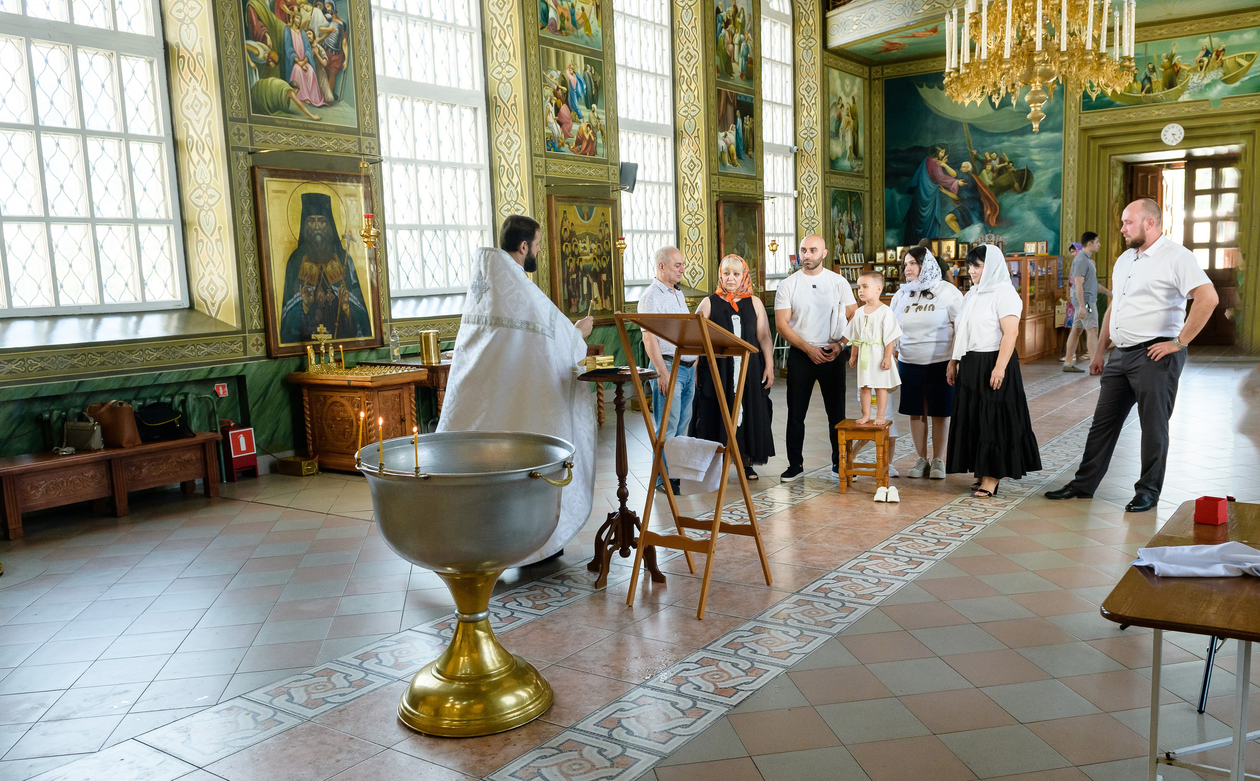 Крещение Вячеслава. Фотограф в Ростове-на-Дону Маркер Елена