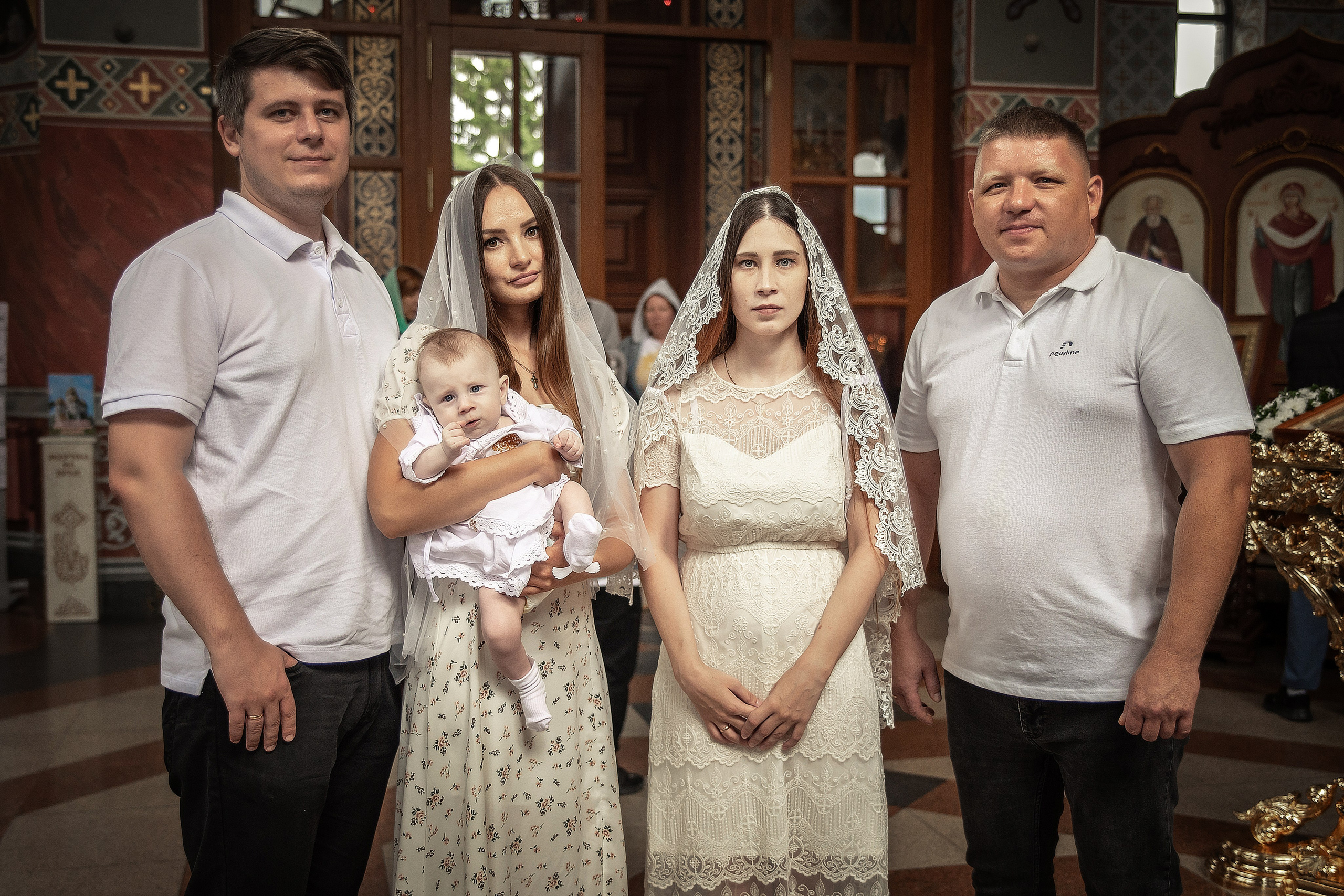 Таинство Крещения Романа, Храм Всех Святых Волгоград Мамаев Курган. Церковный, семейный и репортажный фотограф Волгоград, Волжский