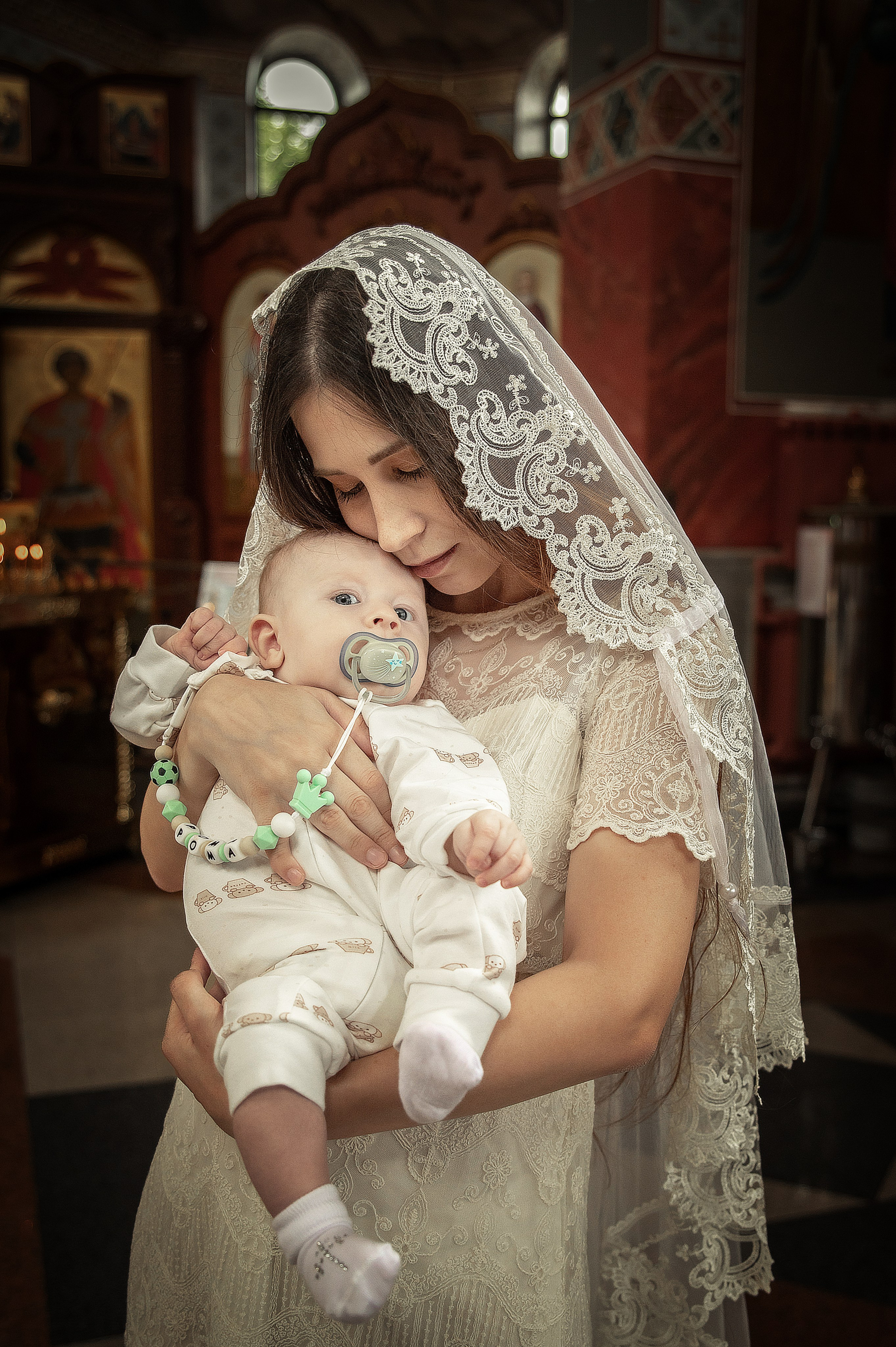 Таинство Крещения Романа, Храм Всех Святых Волгоград Мамаев Курган. Церковный, семейный и репортажный фотограф Волгоград, Волжский