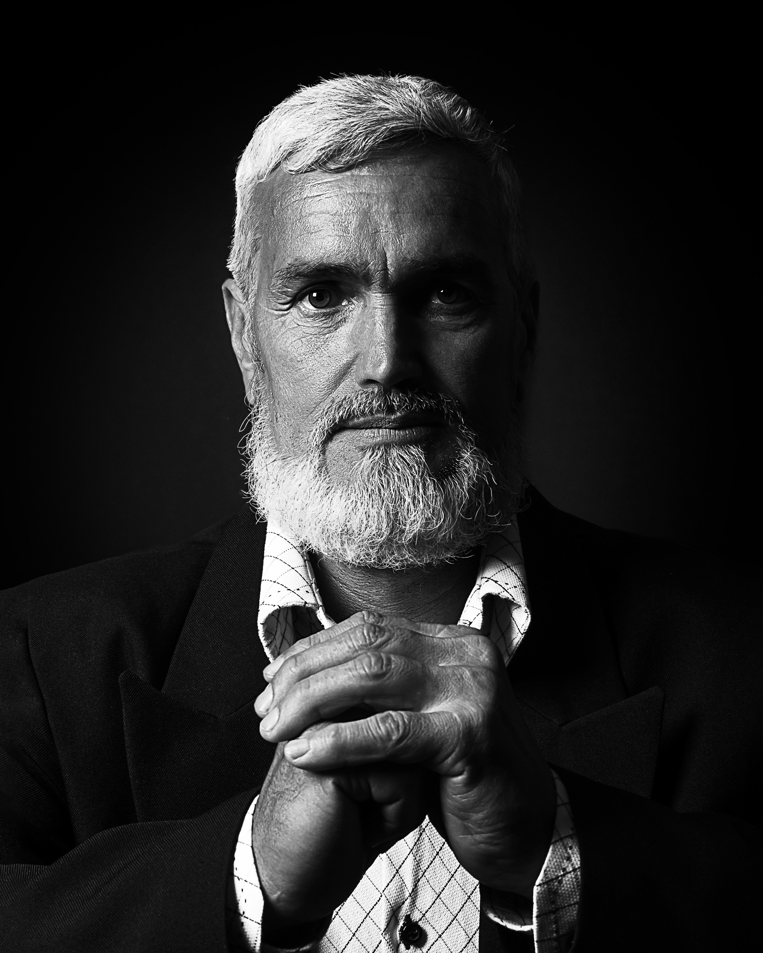 Брутальный мужской портрет. Работа фотографа в Казани