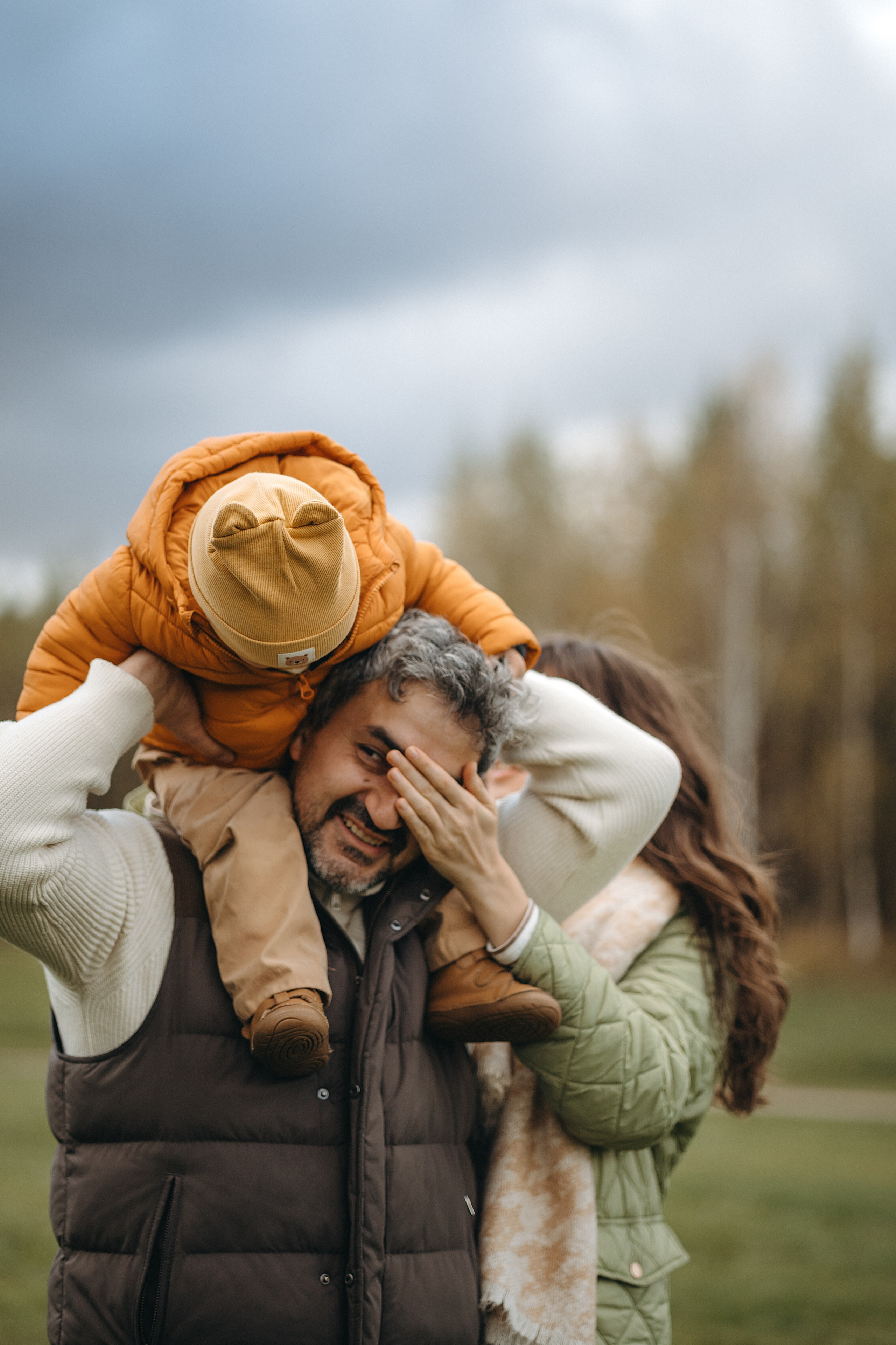 Осенняя семейная съемка. Фотограф Анималист в Москве Анастасия Жучкова