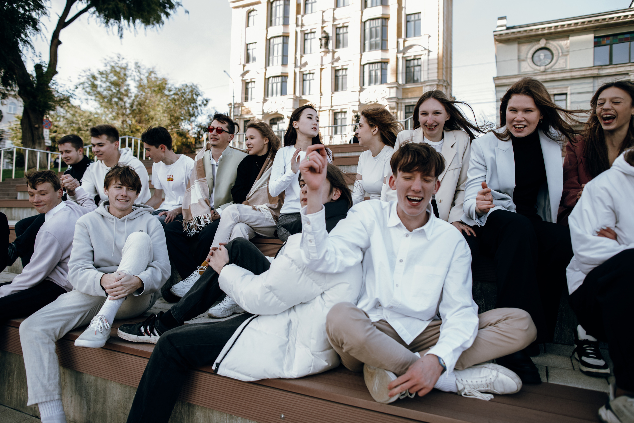 Школьная фотосессия для старших классов