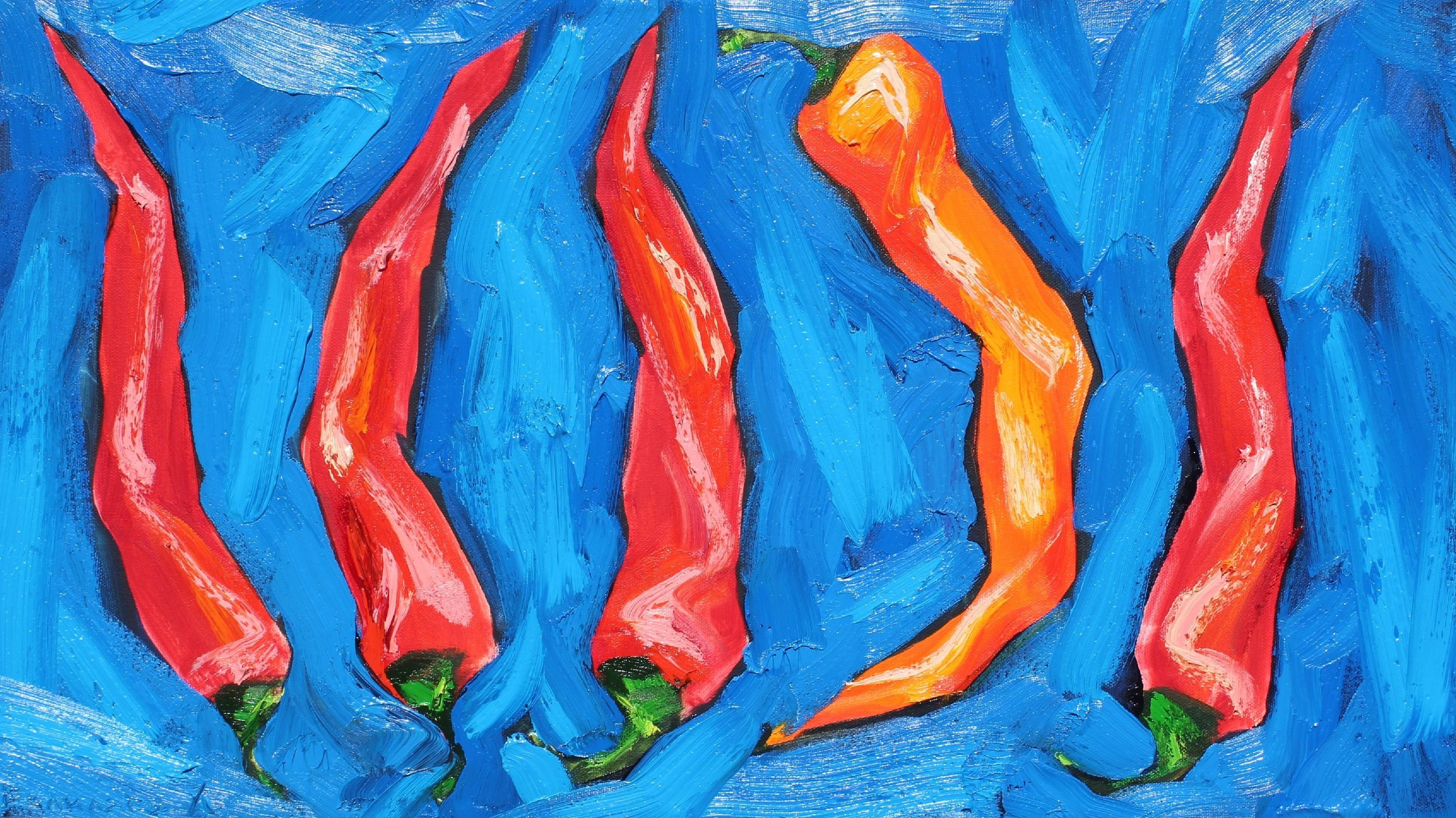 Художник Ленур Велиляев