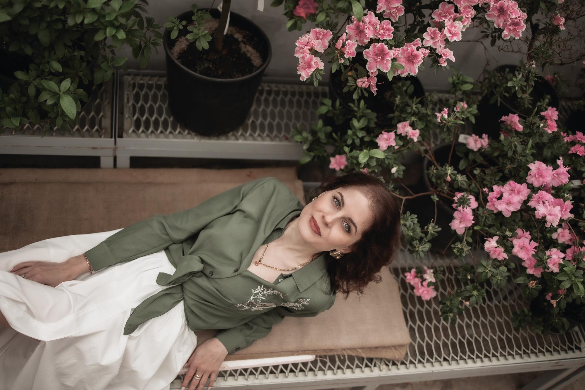 Фотосессия в Большой Фондовой оранжерее. Семейный, индивидуальный фотограф в Москве Ангели Марина