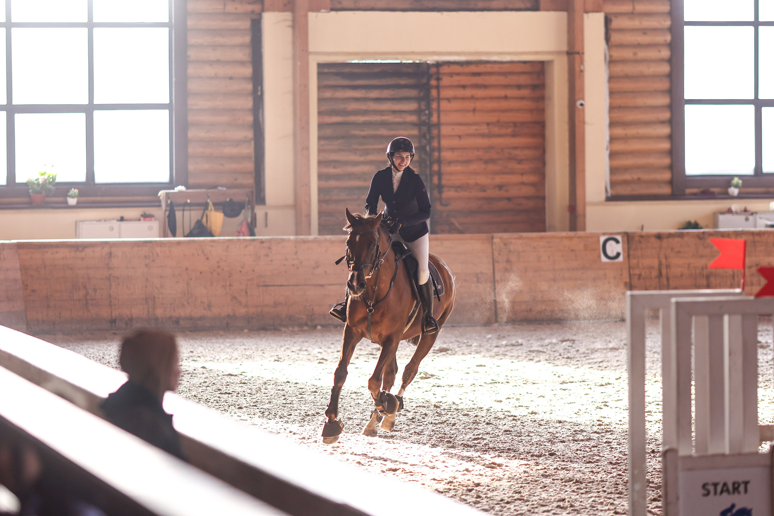 Зимние соревнования. Фотосессии с лошадьми