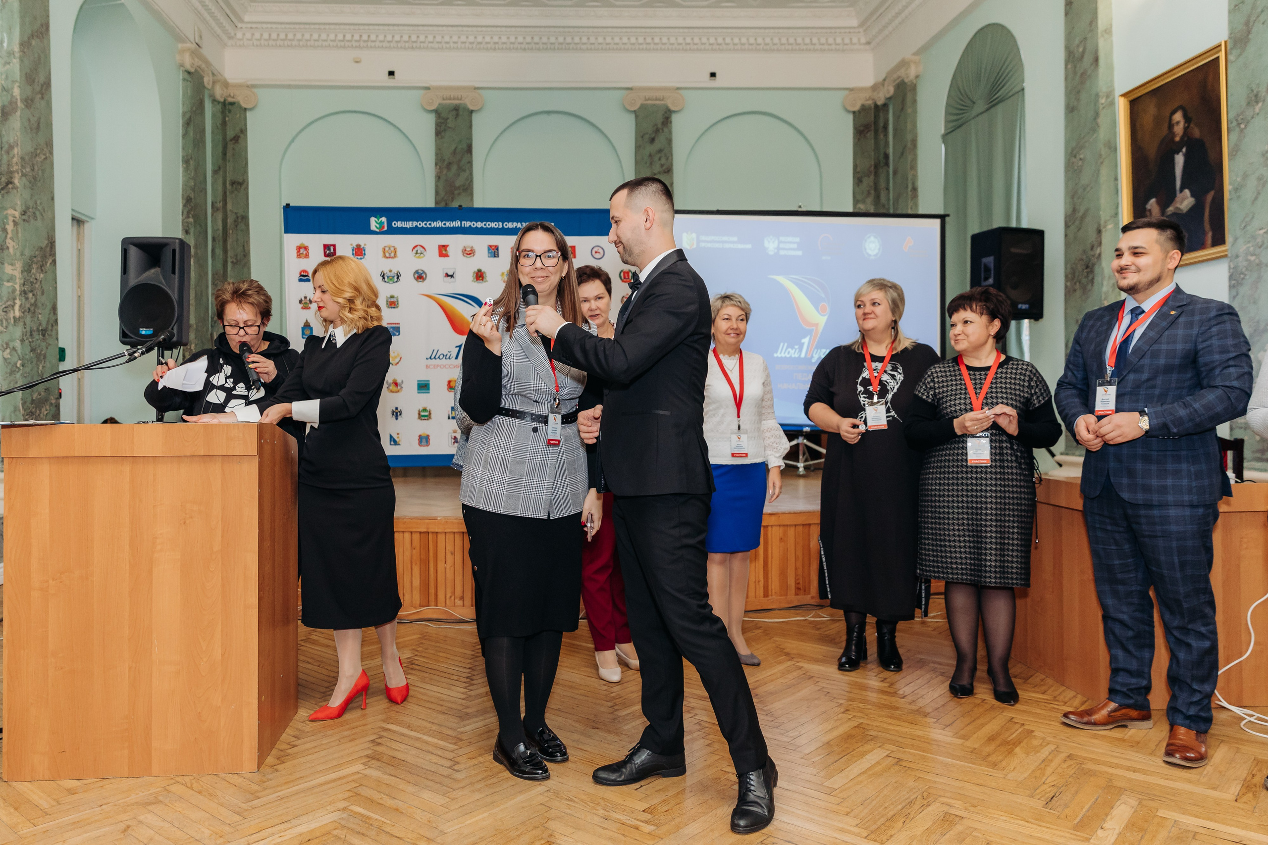 Всероссийская Олимпиада Мой первый учитель. Галерея ПрофАС