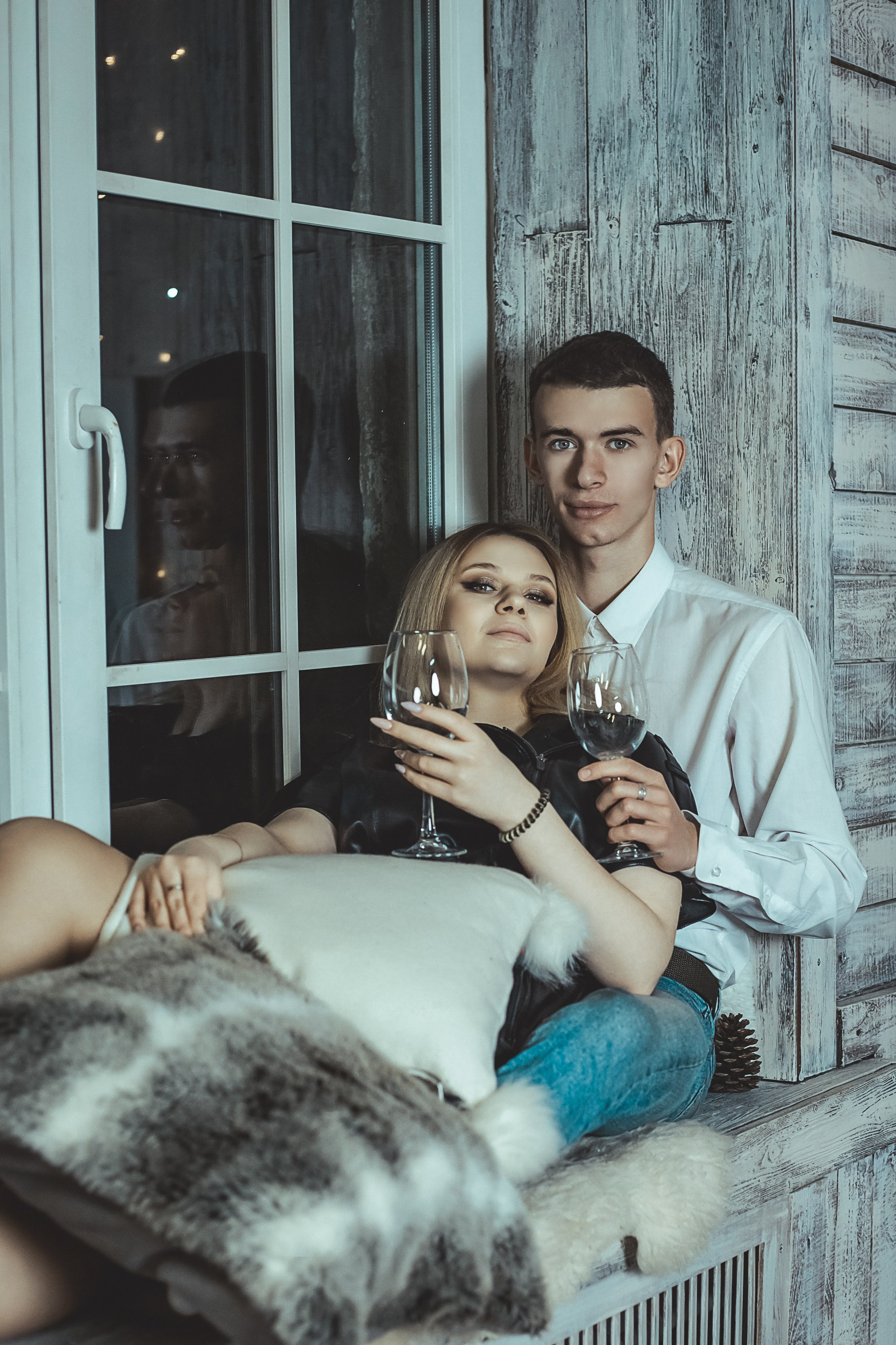 Зимний вечер. Вера Соколова фотограф Воронеж