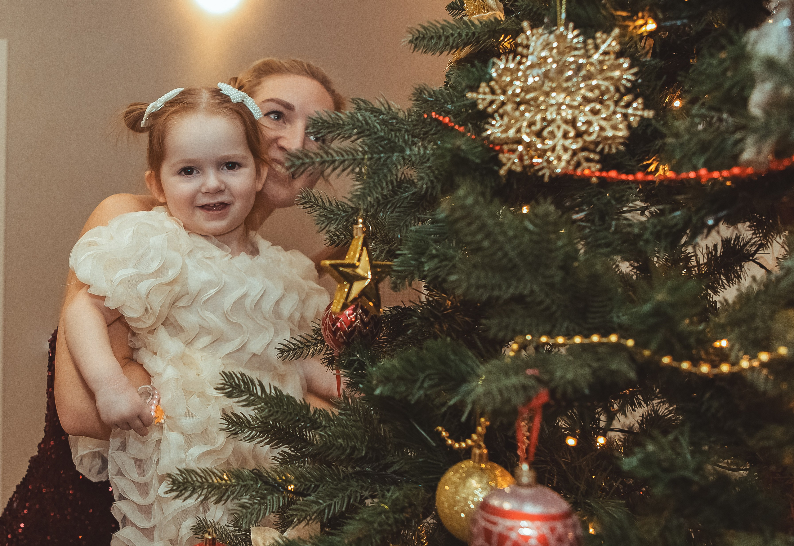 Новый год в кругу семьи (домашняя съемка). Вера Соколова фотограф Воронеж