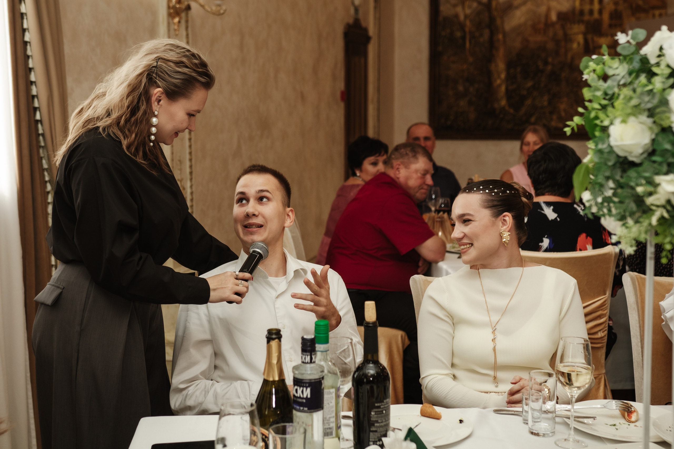 Яна и Артур банкетный зал «Император». Фотограф Новосибирск