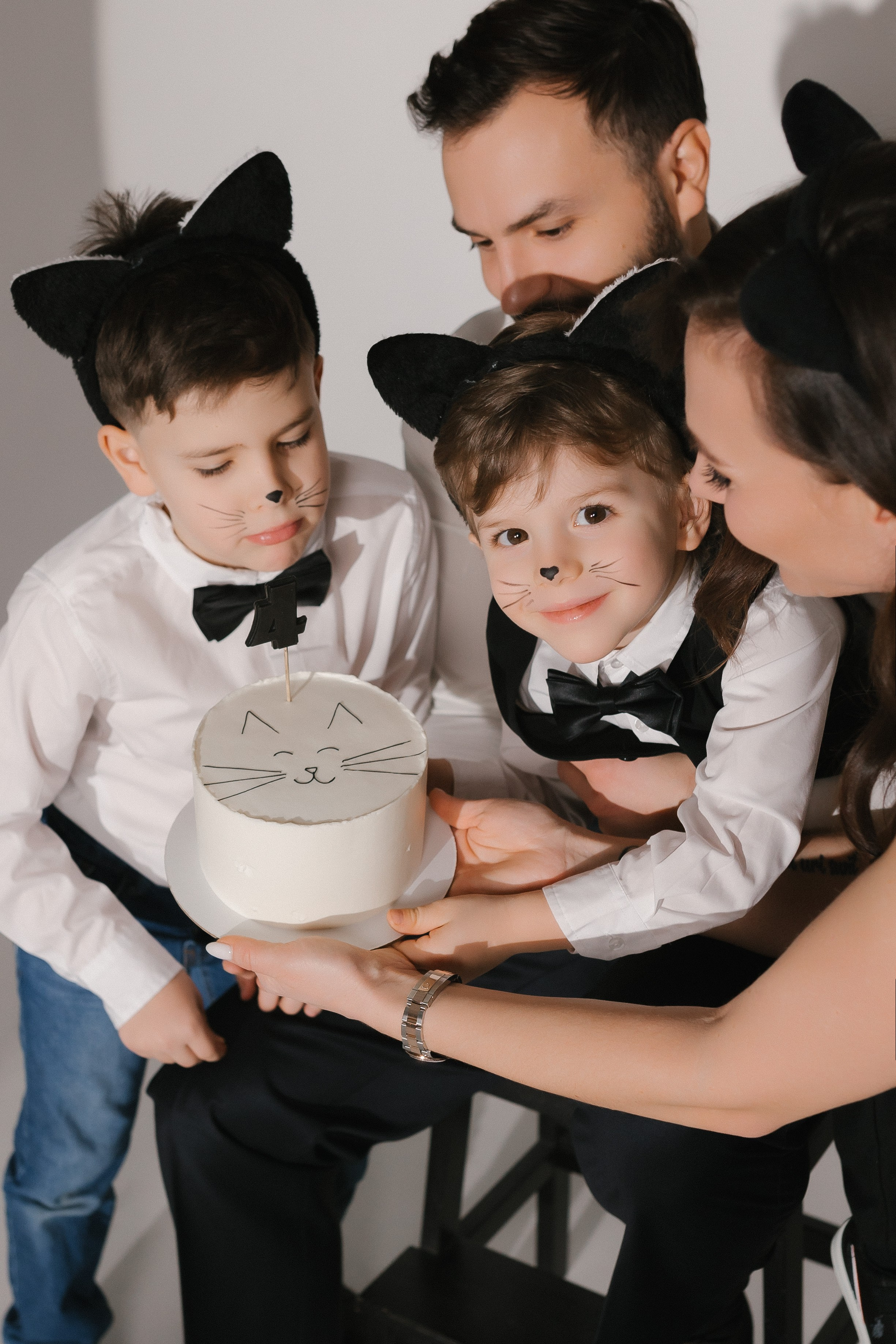 Семья котиков). Фотограф и видеограф в Мурманске, Москве Екатерина Нечаева