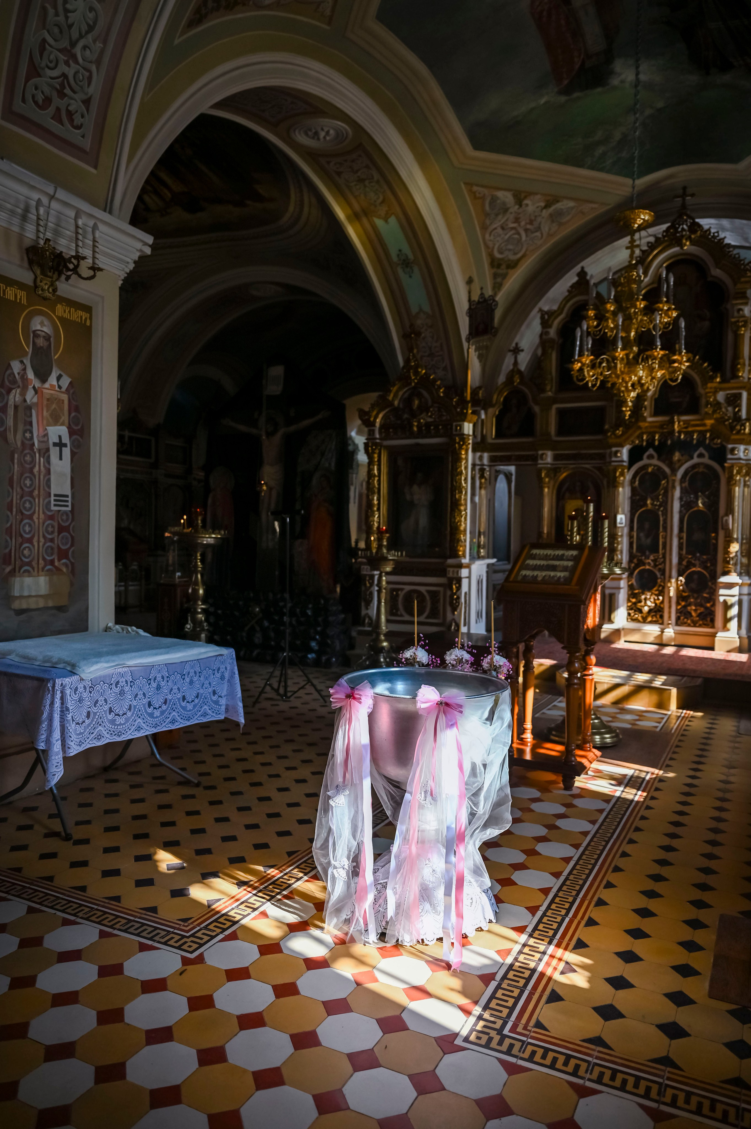 Крещение Эмилии. Семейный фотограф в г. Воскресенск Наталия Молева