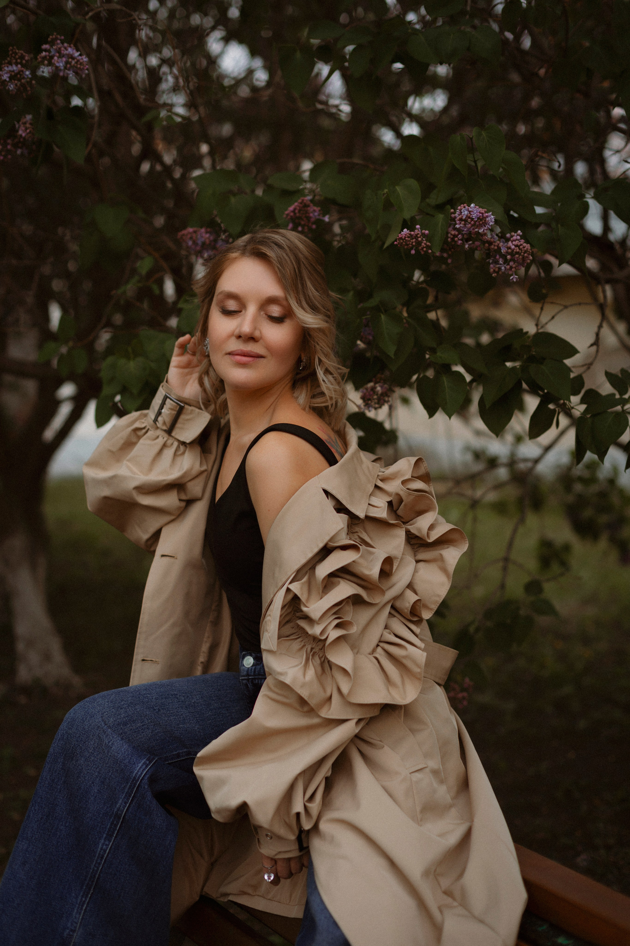 Аля цветение. Фотограф Мария Щеголькова. Чувственный женский портрет