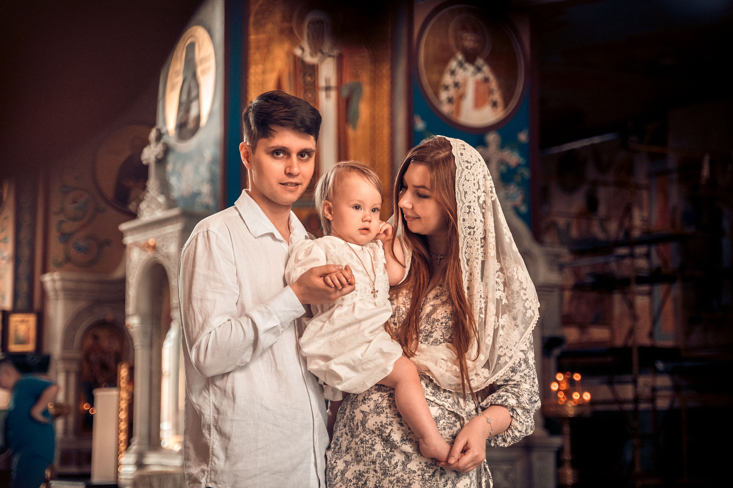 Крещение Евы в храме Александра Невского (Краснодар) — фотоальбом от фотографа Людмилы Абрамовой