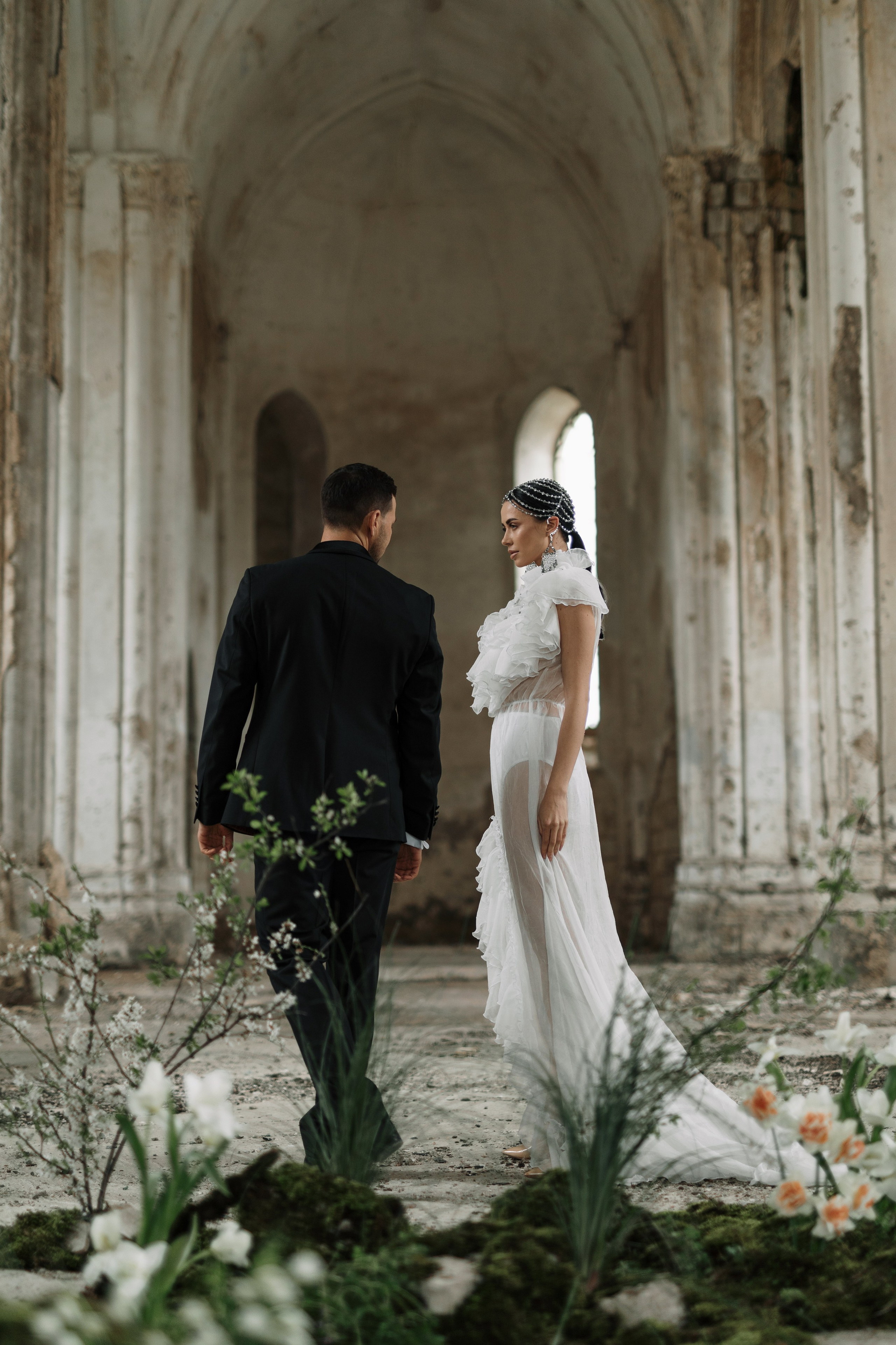 Сергей & Елена «Возрождение». Свадебный и портретный фотограф Алена Седининна в Крыму