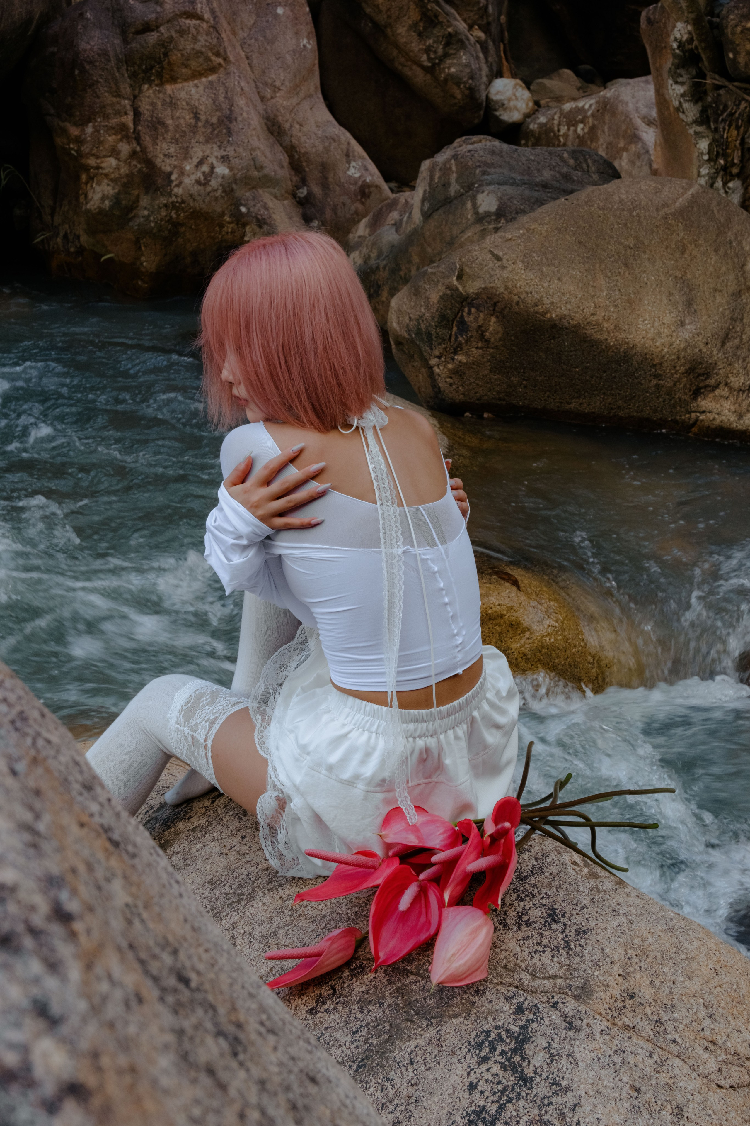 Location "Ba Ho Waterfall". Portrait photographer Nha Trang | Julia Meshanina