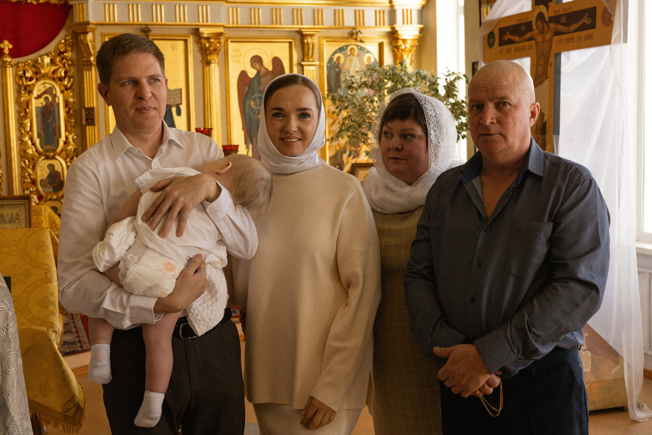 Крещение Лёвы. Фотограф в г. Чита