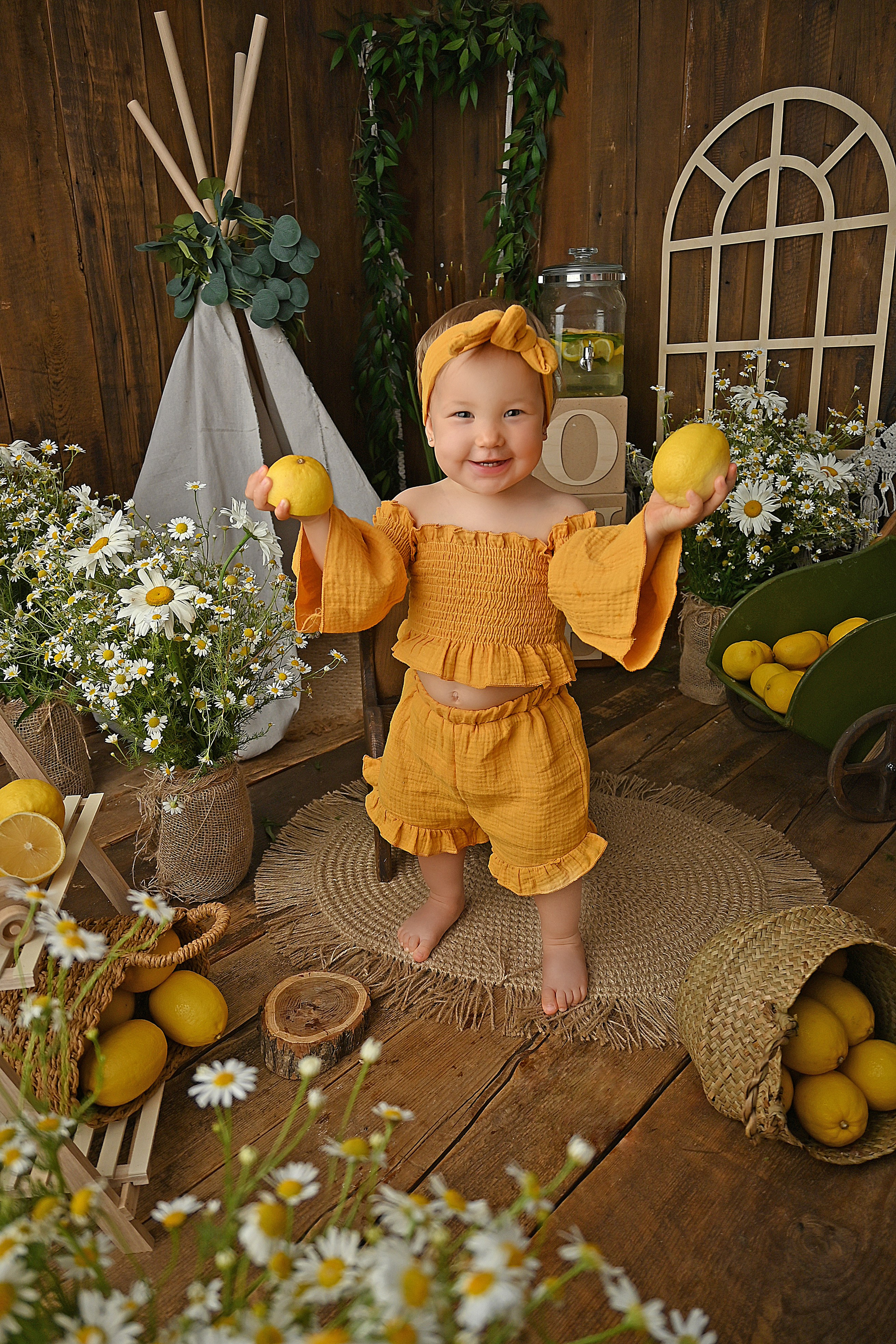 Ромашки&лимоны. Детская фотостудия «Ягоза»