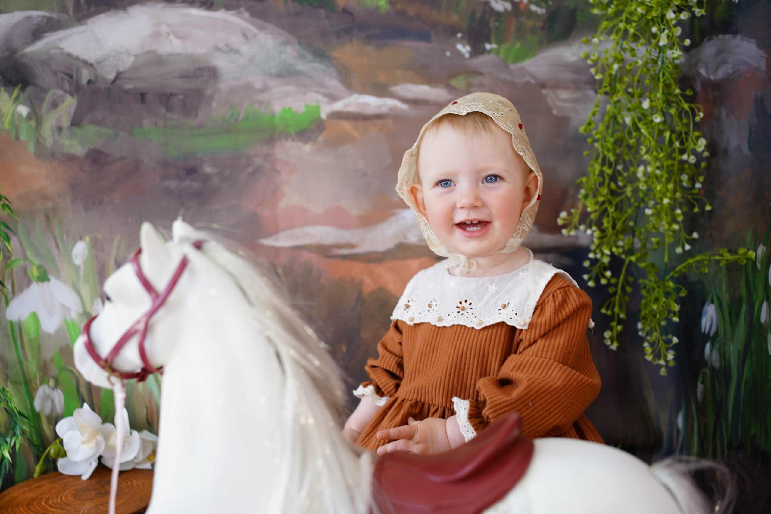 Фотозоны на ХОЛСТЕ. Детская Фотостудия ГОДОВАСИКИ в Санкт-Петербурге фотосесия на годик