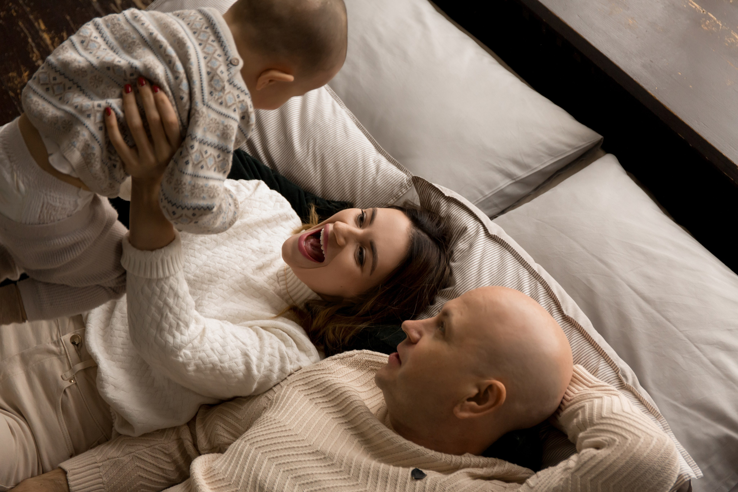 Сергей, Кристина и Ярослав новогодняя. Свадебный и семейный фотограф Марина Злочевская