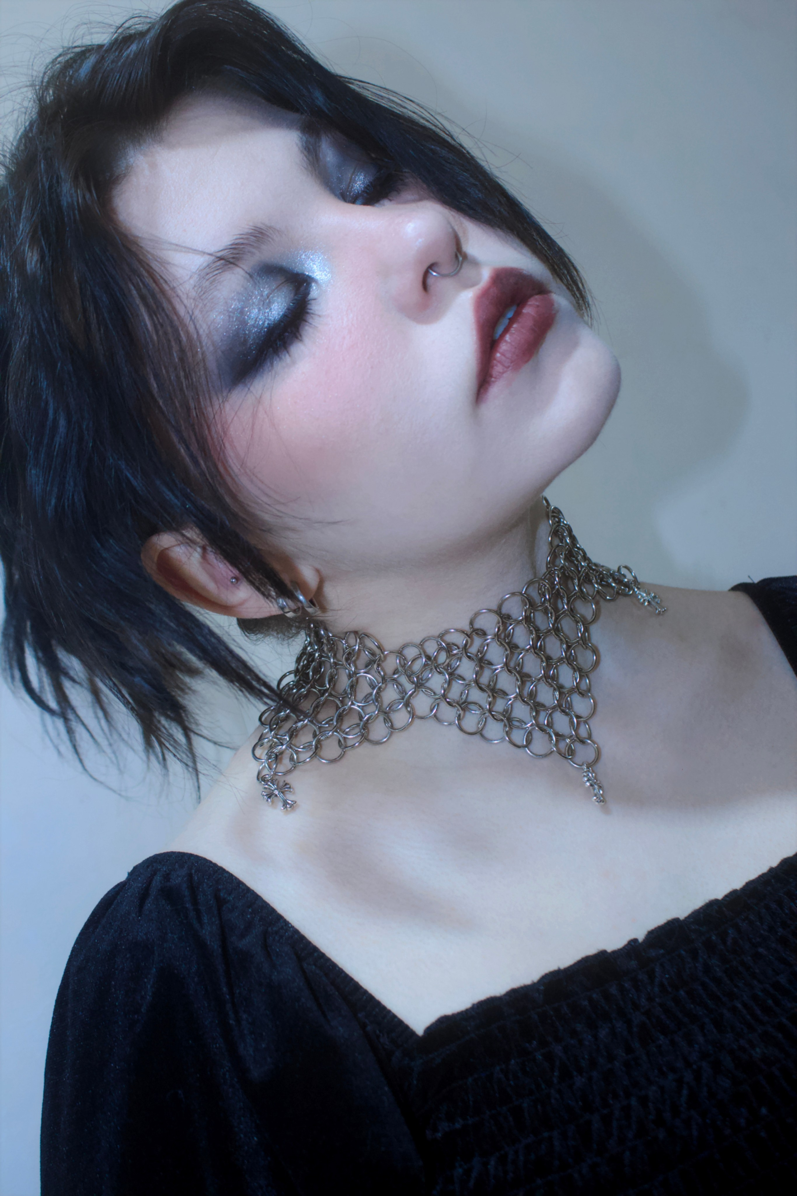 Чокеры из кольчуги. Украшения из кольчуги в Москве Соня Спросонья