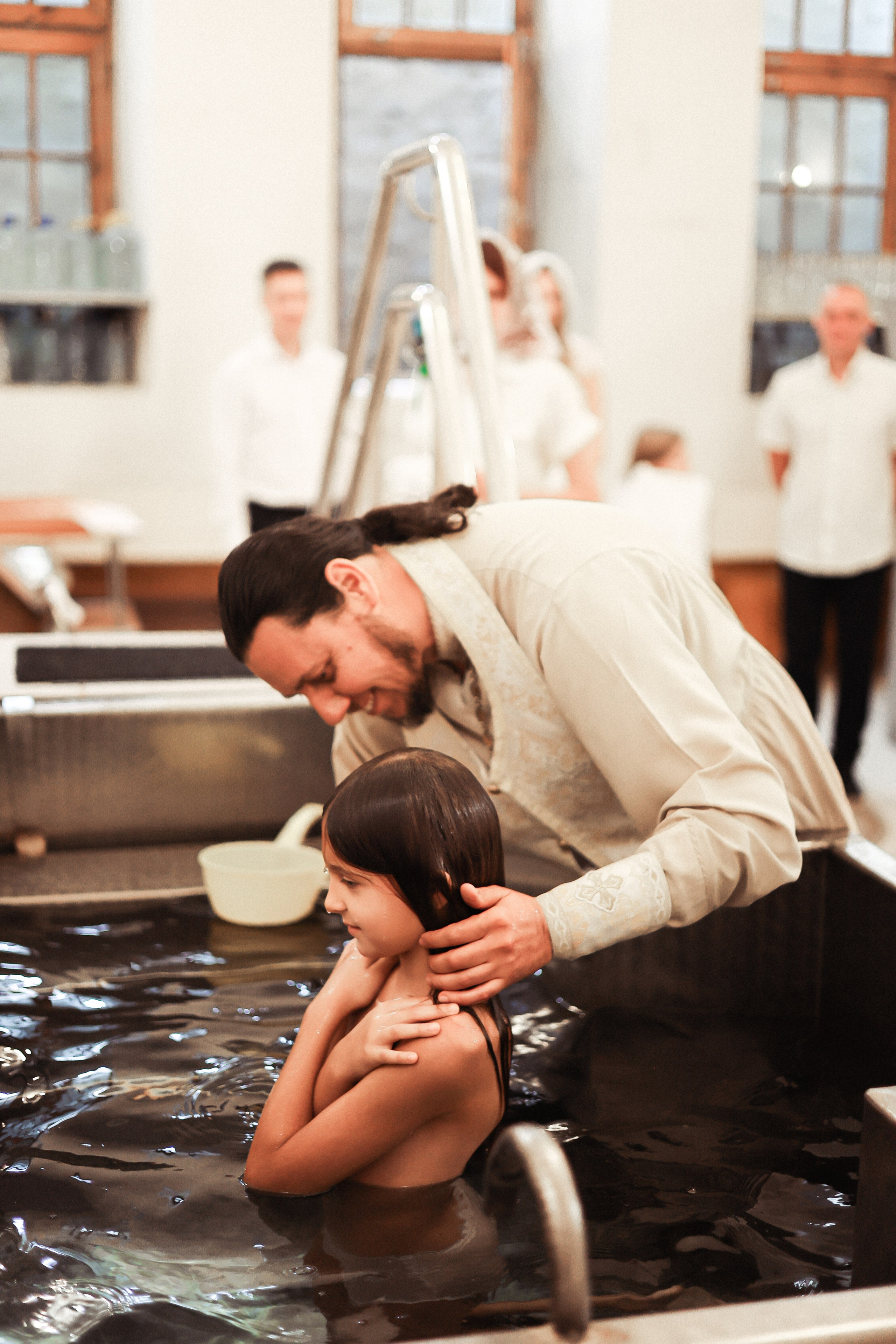 Крещение. Фотограф Елизавета Наумова