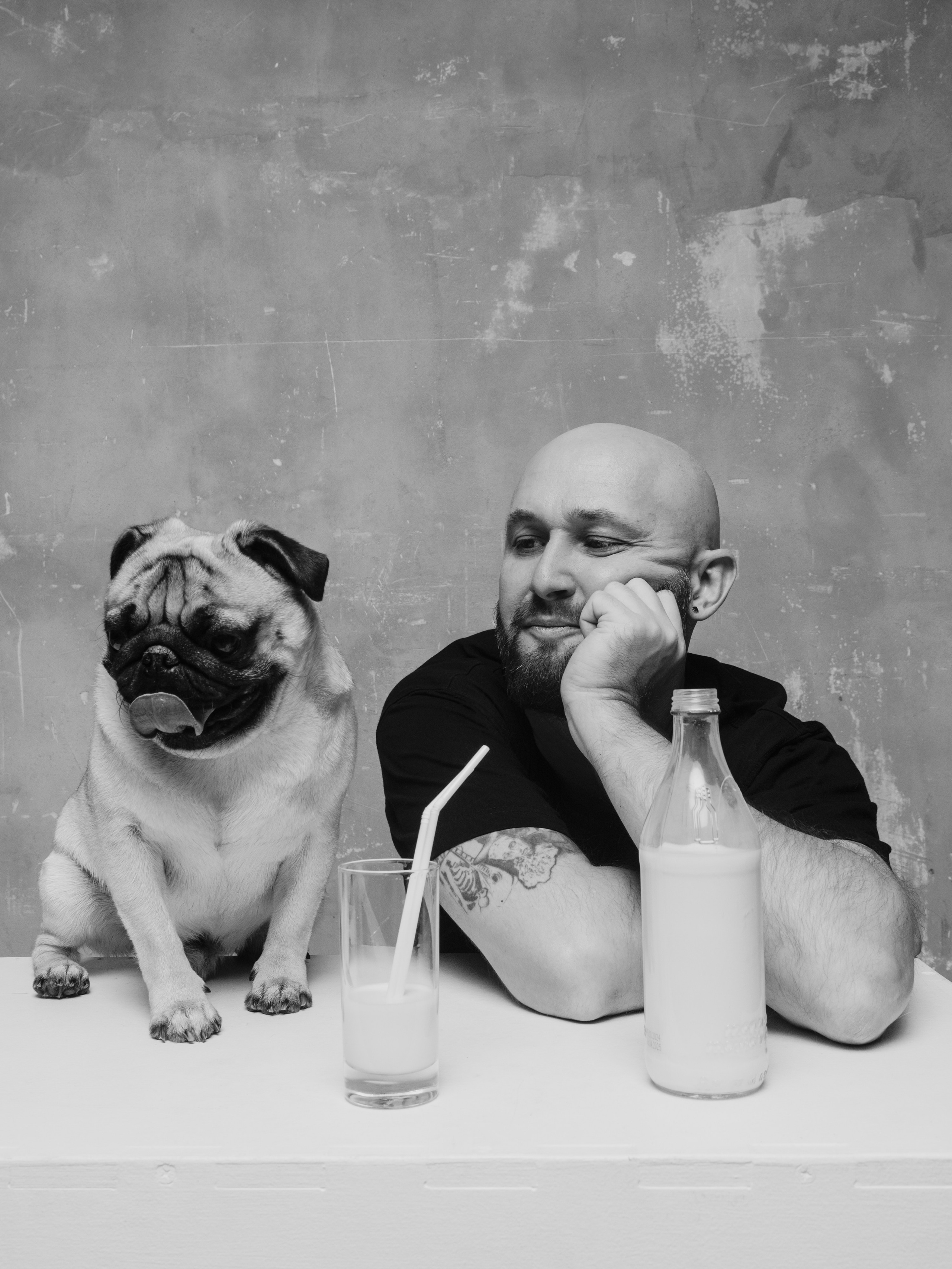 Рустим Бахтияров и Хэнк. Маруся Машкова • Фотограф в Москве