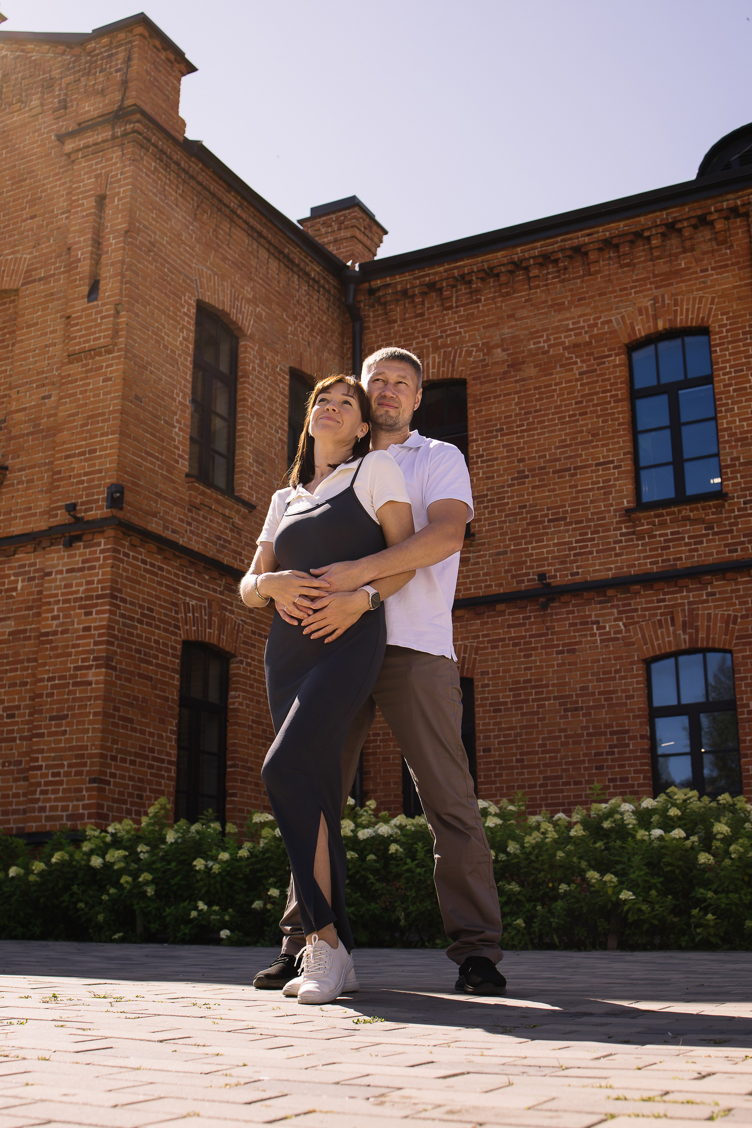Утренняя семейная прогулка в Михайловском парк-квартале. Семейный фотограф в Томске Максимова Екатерина