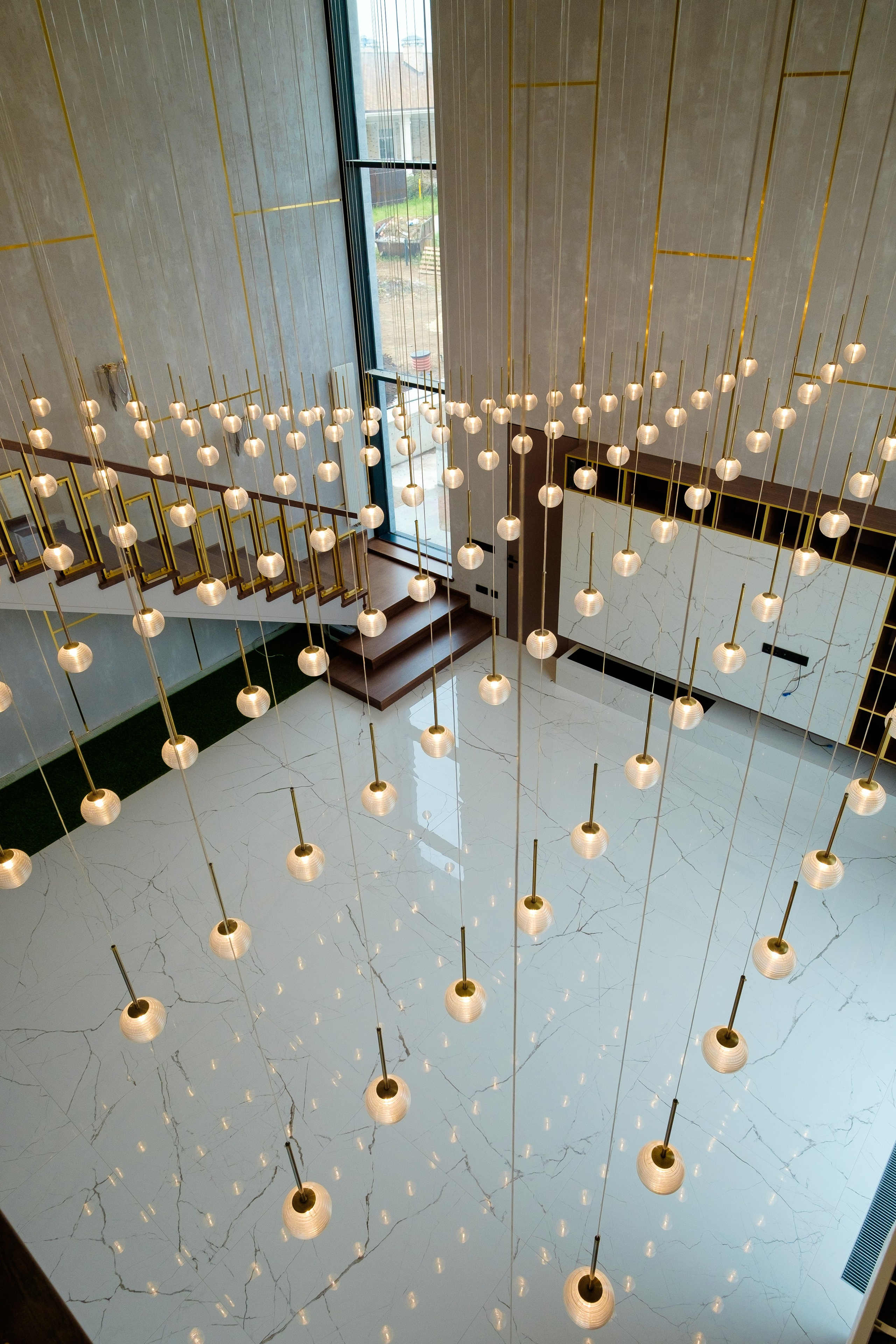 Подвесные светильники в доме. Профессиональный фотограф Борис Флорин