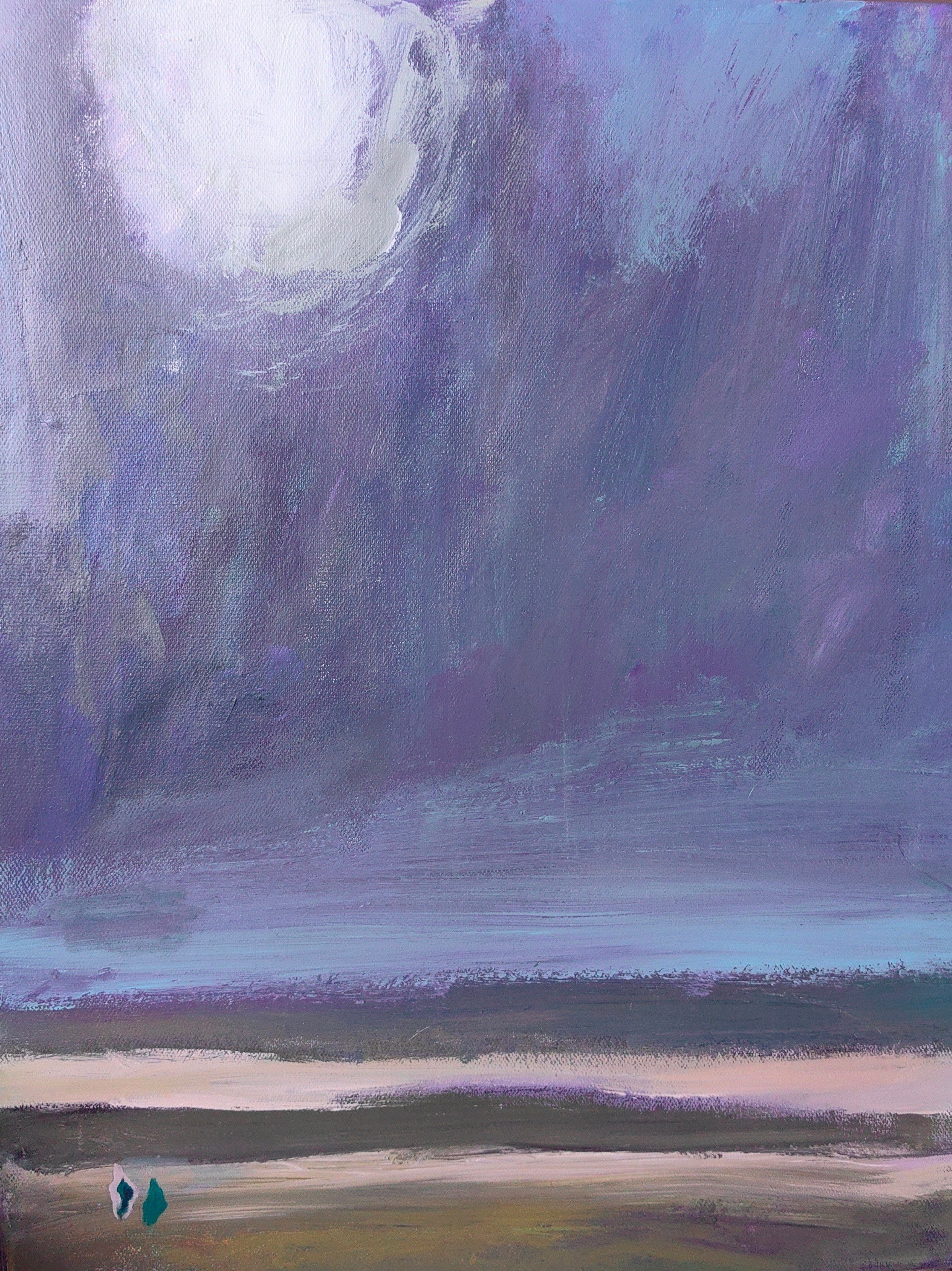 —&nbsp;«Постгуманизм», Холст, акрил, 40*50 см, 2026&nbsp;
