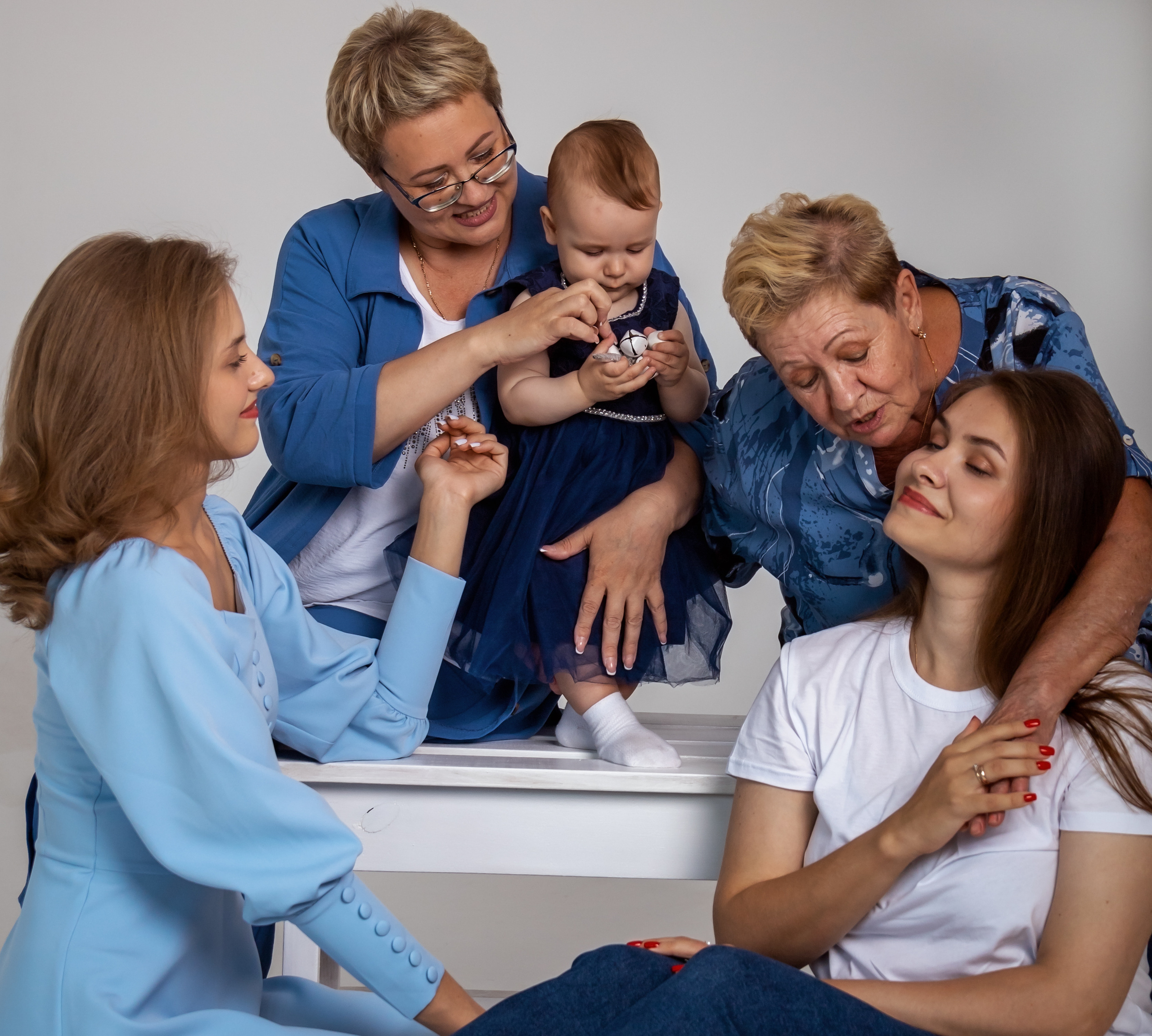 Семья из девчонок. Семейный фотограф в Абакане Любовь Халявина