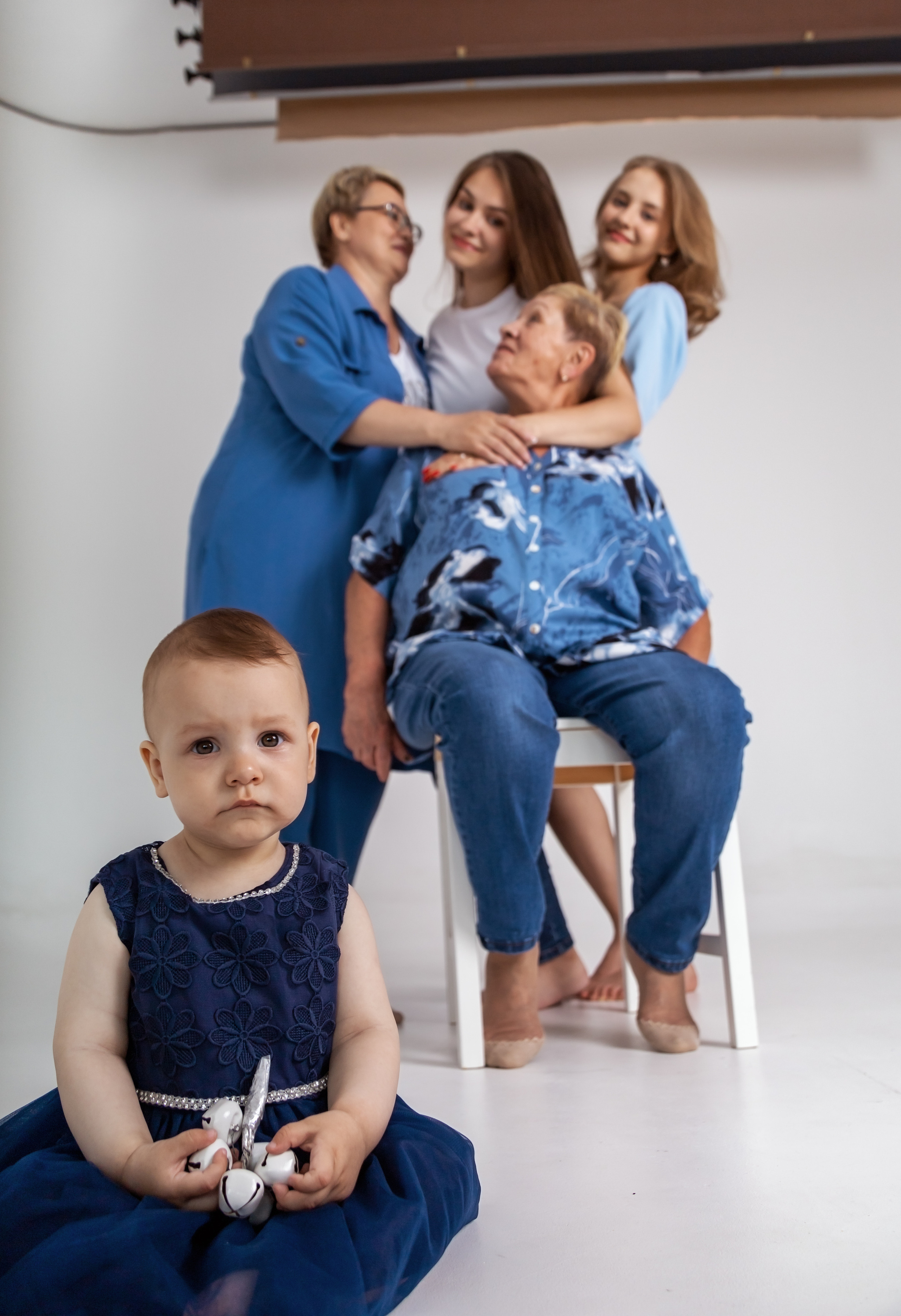 Семья из девчонок. Семейный фотограф в Абакане Любовь Халявина