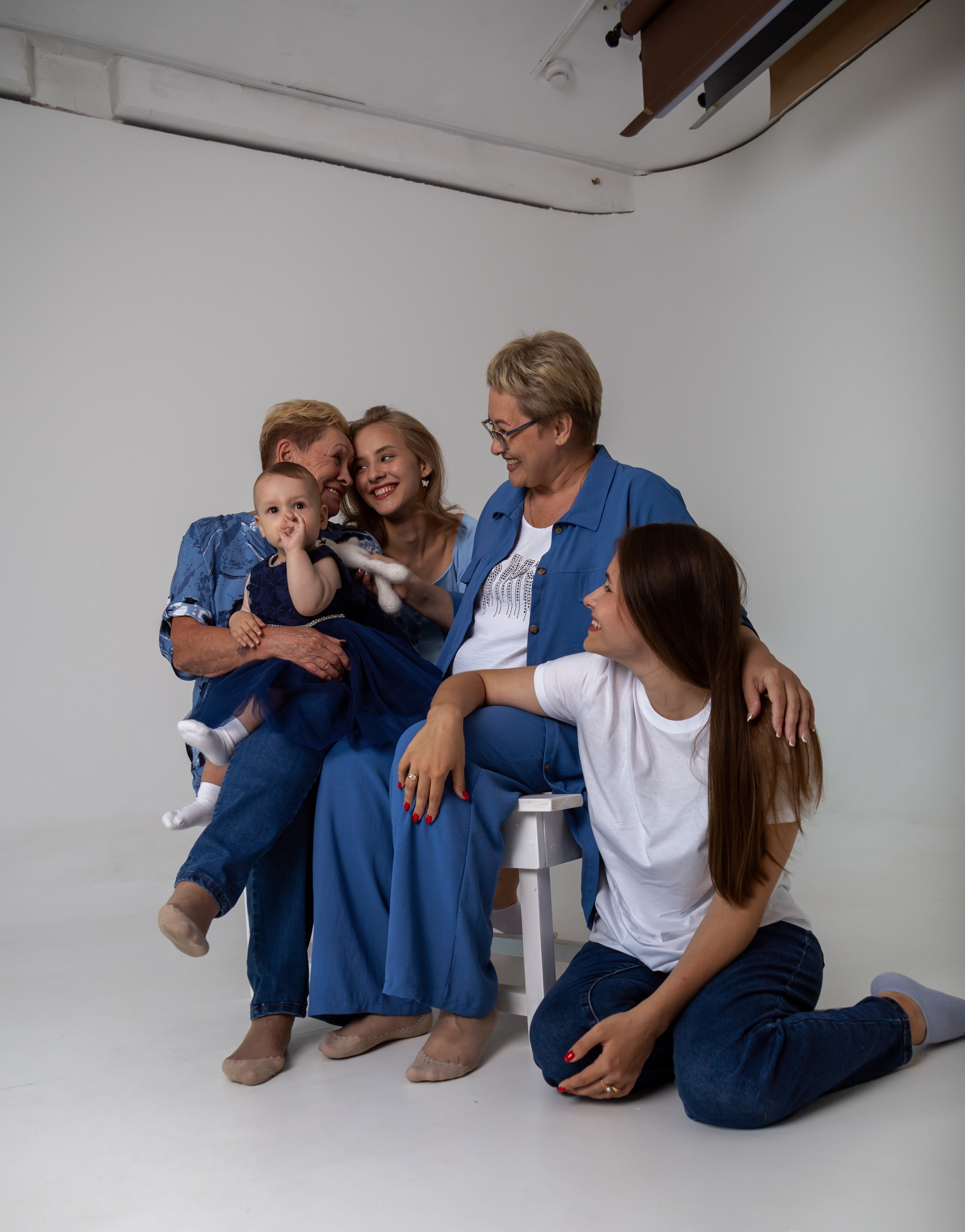 Семья из девчонок. Семейный фотограф в Абакане Любовь Халявина