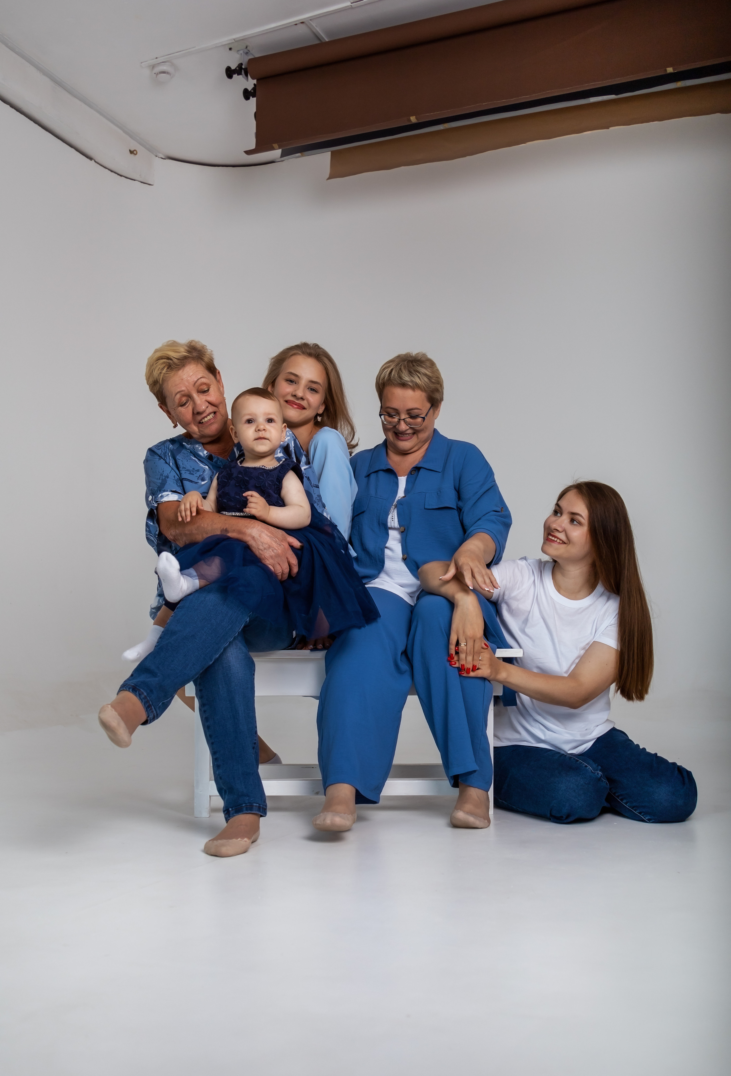 Семья из девчонок. Семейный фотограф в Абакане Любовь Халявина