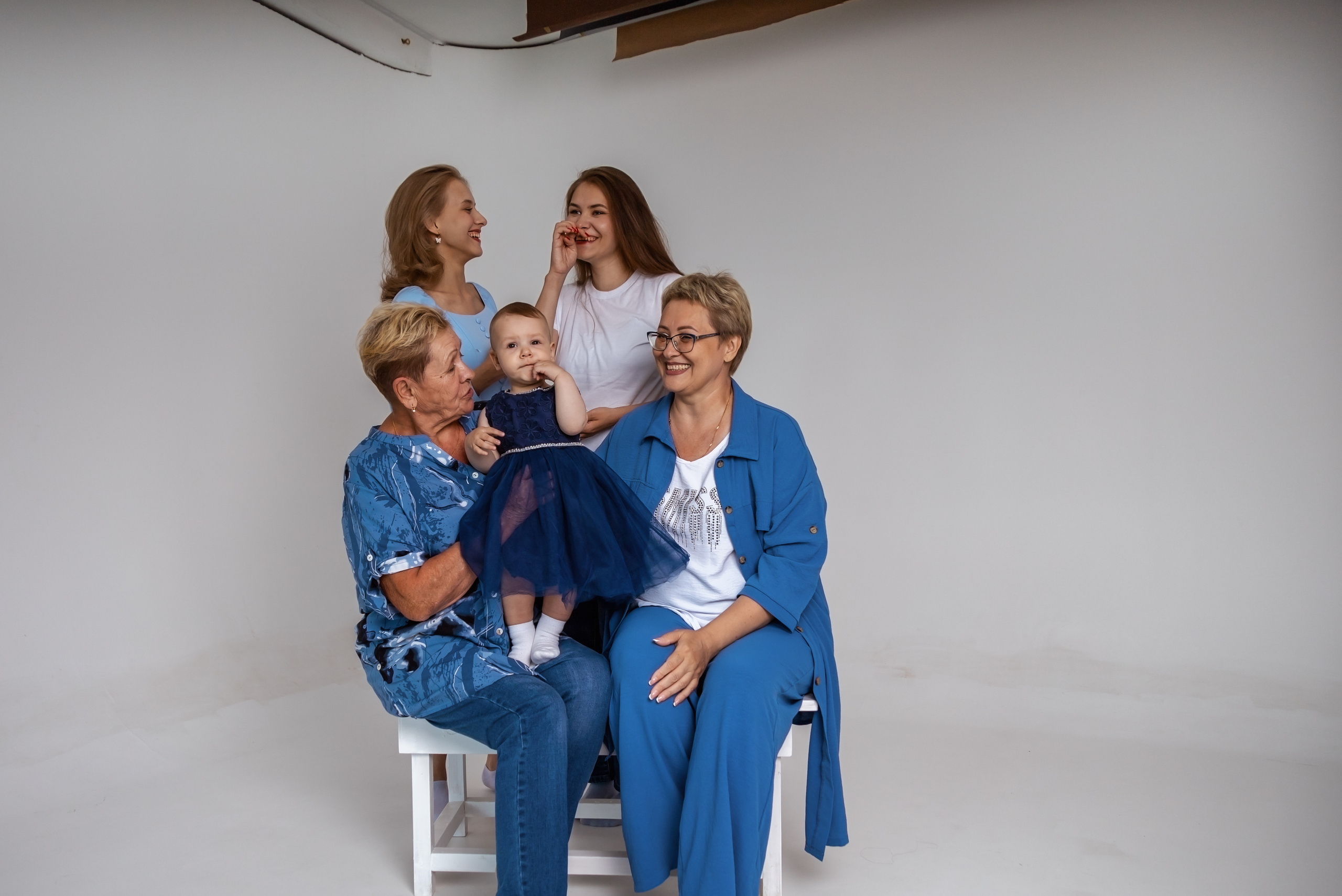 Семья из девчонок. Семейный фотограф в Абакане Любовь Халявина