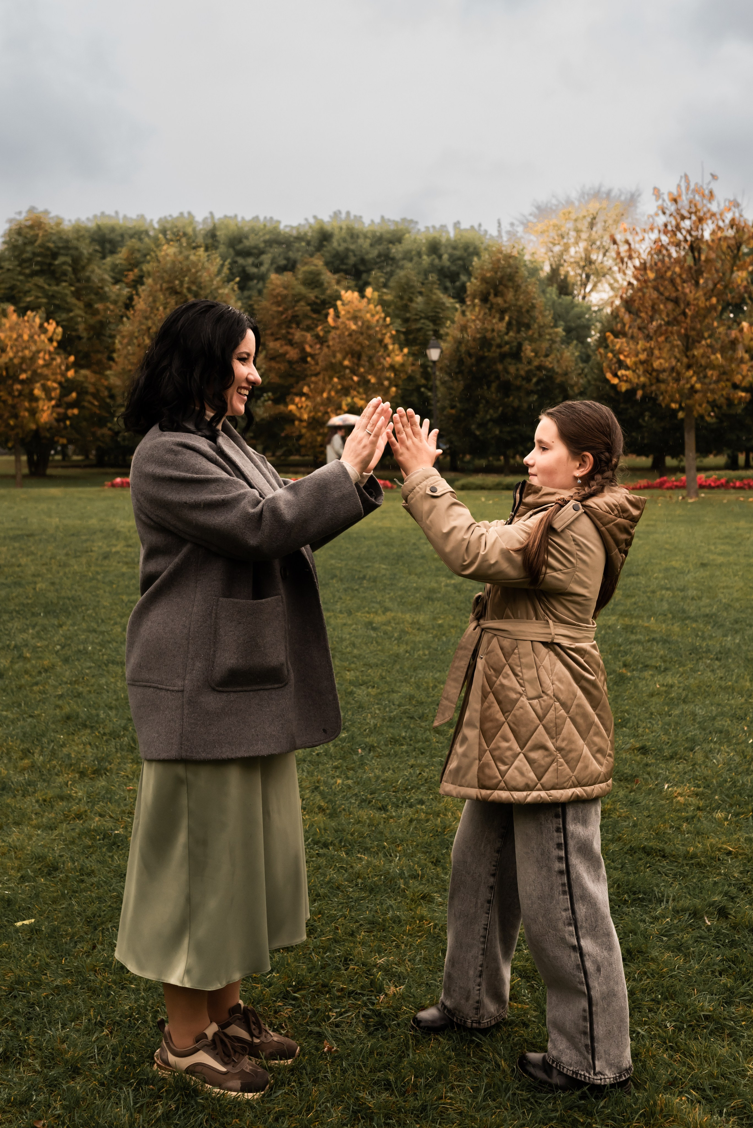 Дождливое день рождения в парке Царицино. Фотограф Ксения Огородова портфолио