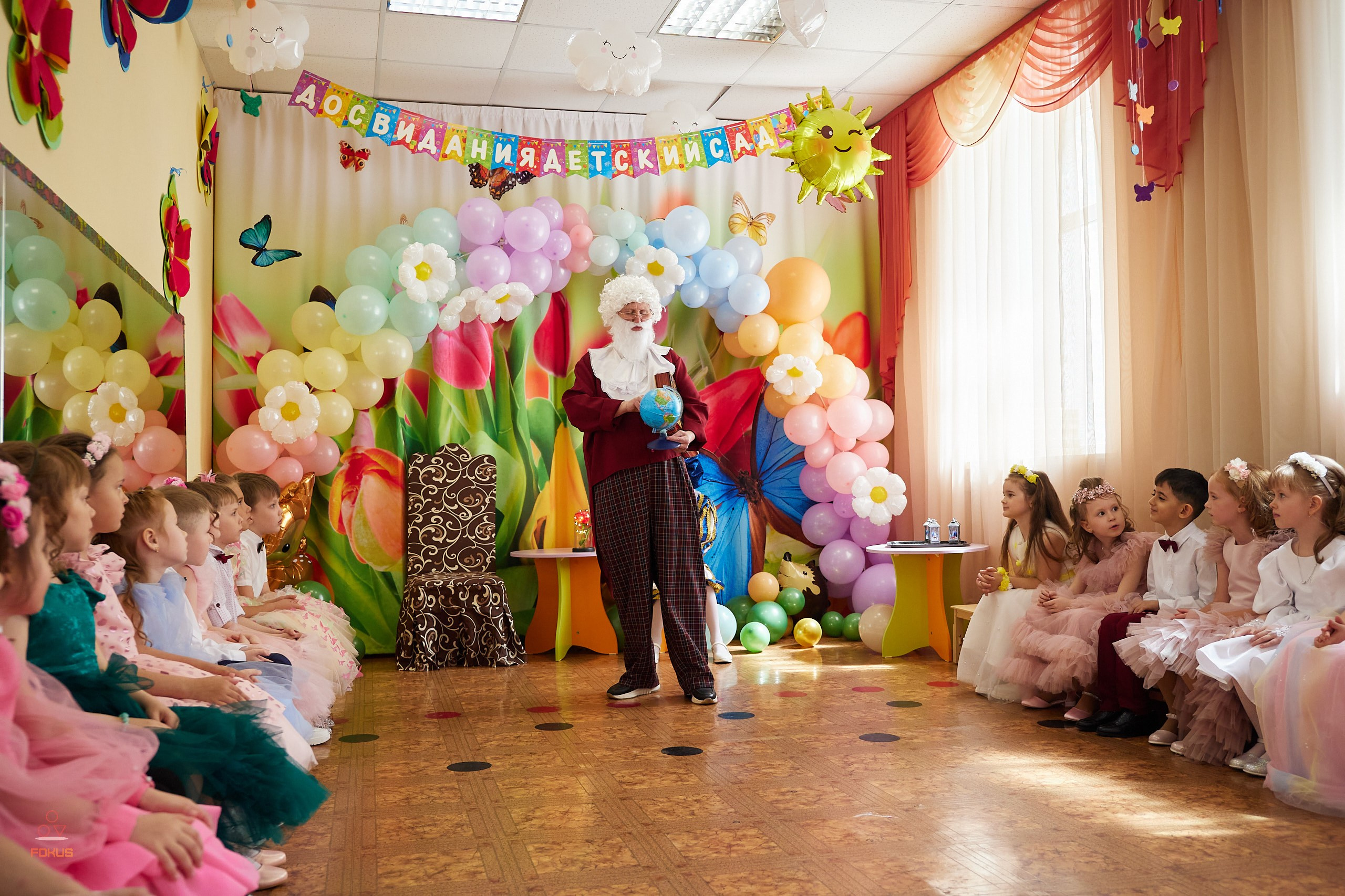 Выпускной детский сад. Спортивный фотограф Некрасов Денис