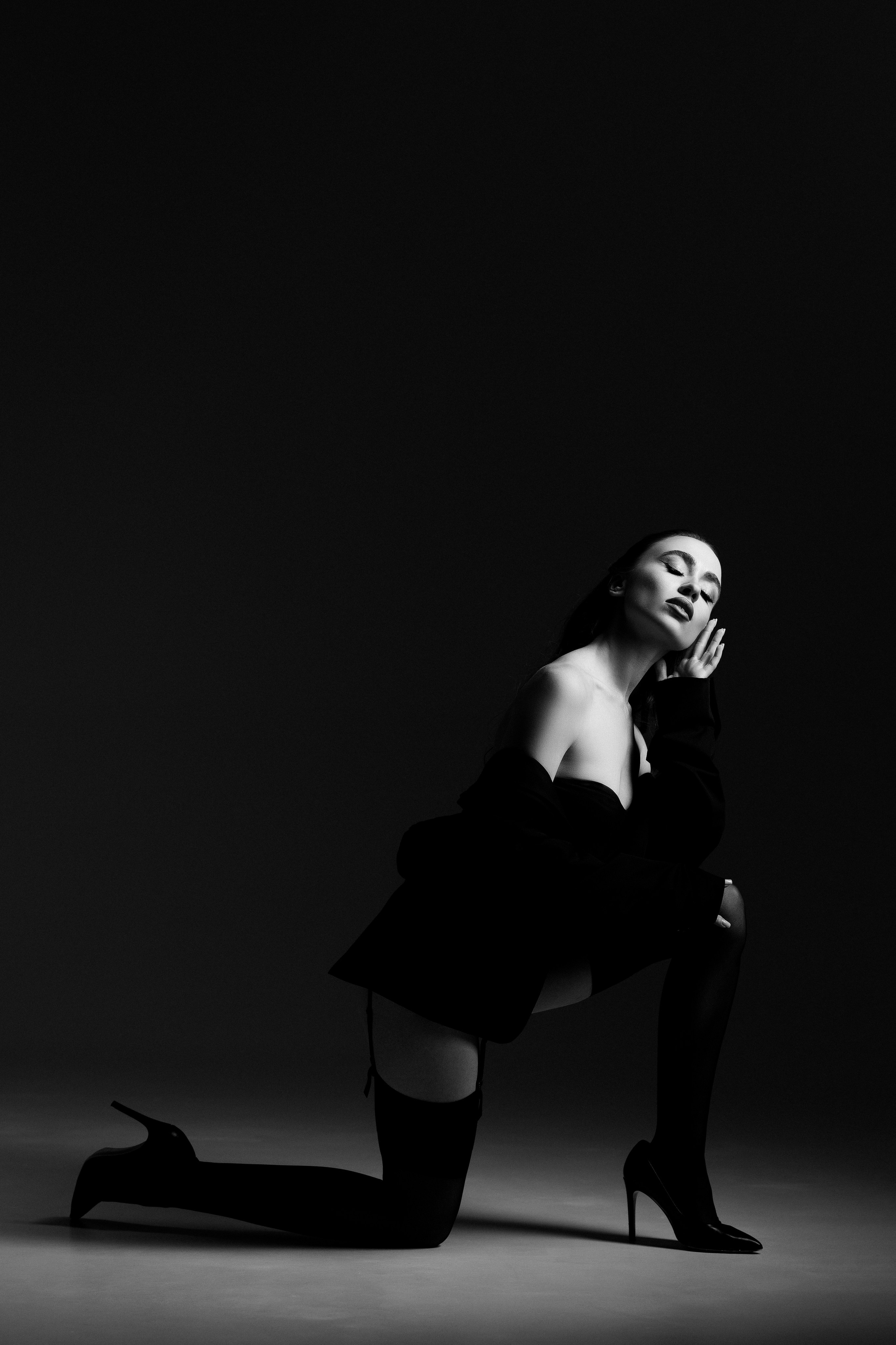 Женский портрет в студии. Фотограф Минск