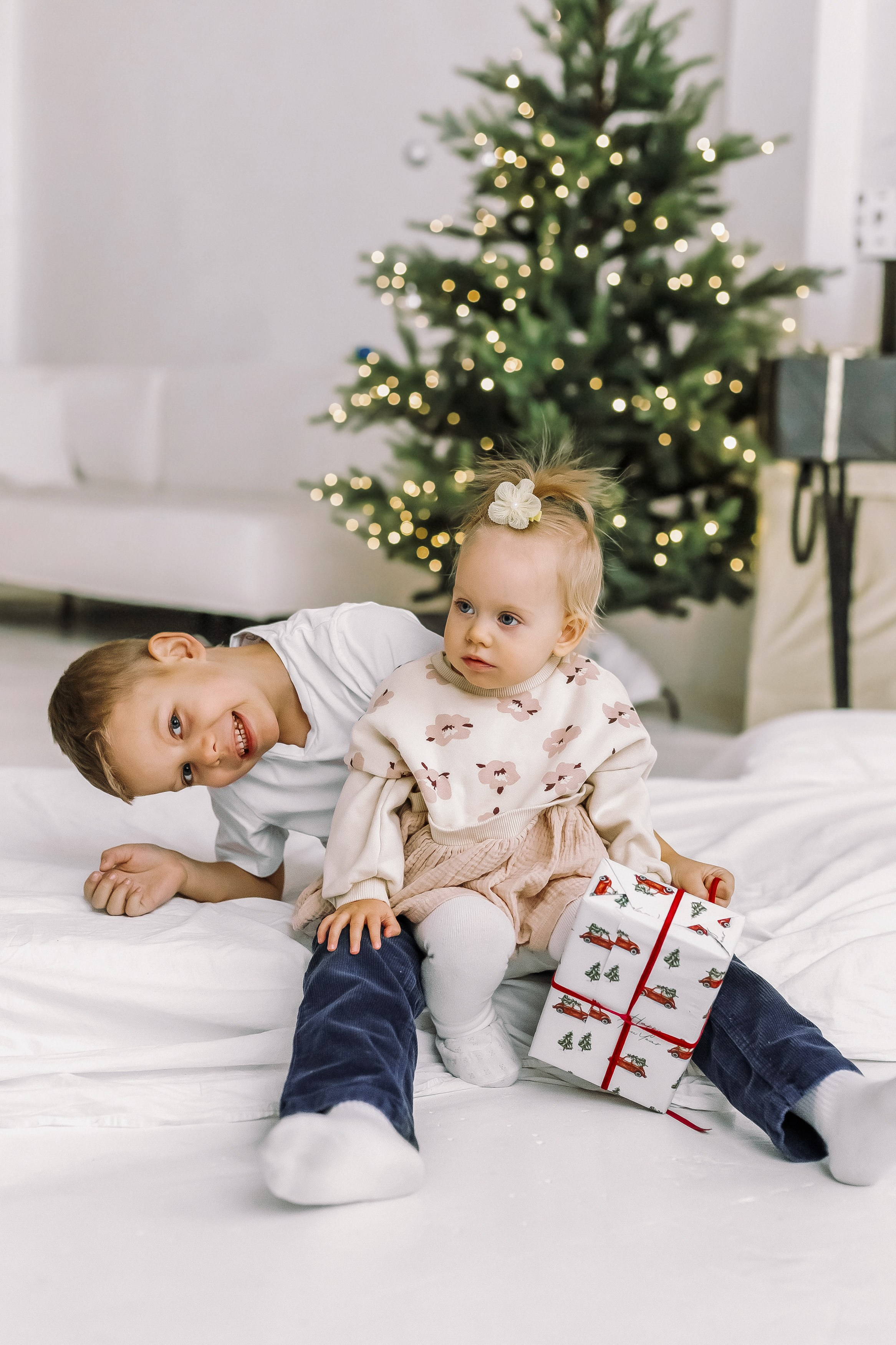 Семья, новый год. Портретный и семейный фотограф в Минске