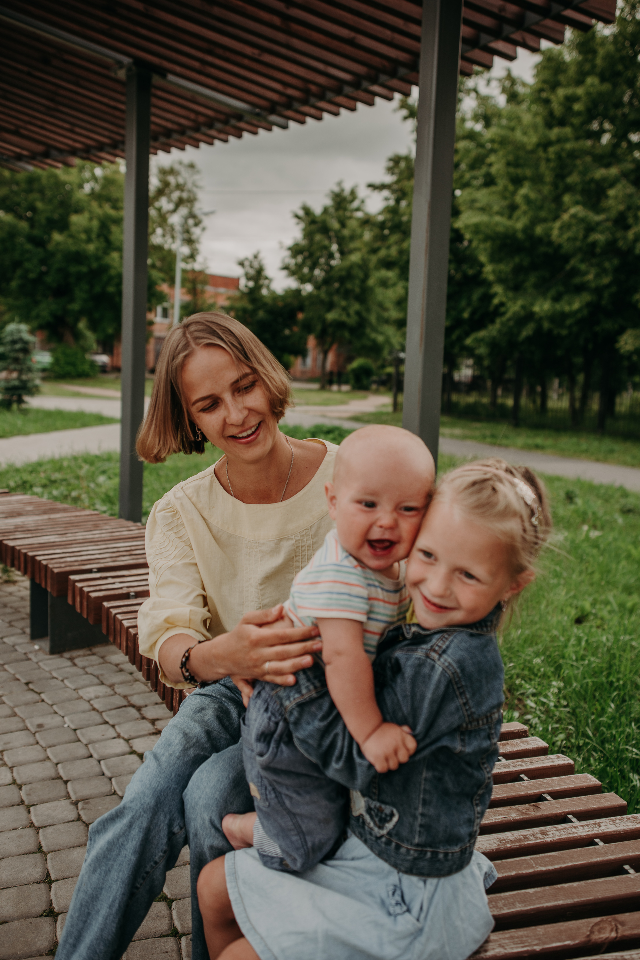 Маша Алена и Кирилл. Семейный фотограф в Санкт-Петербурге Александра Милованова