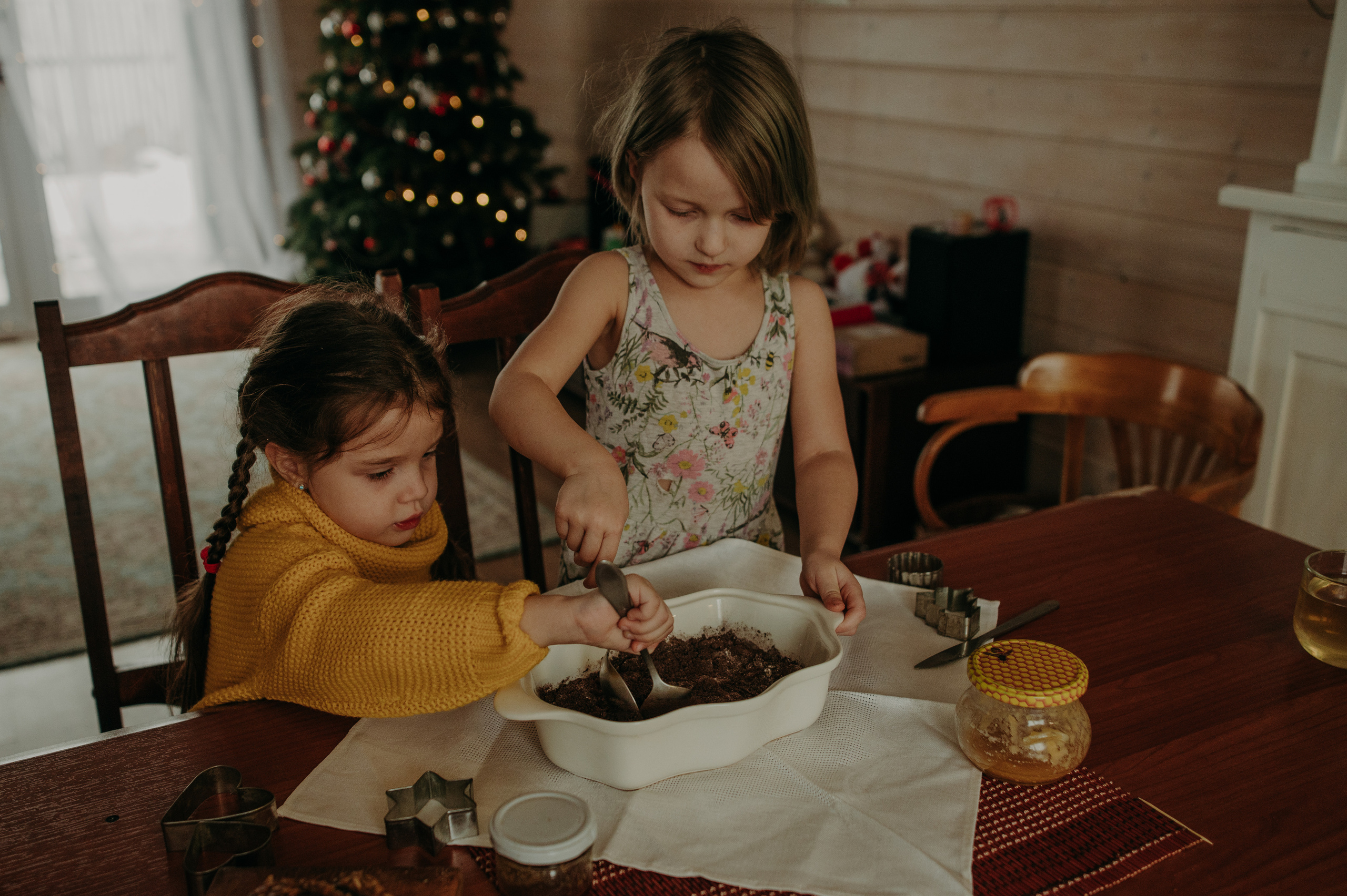 Рождество с запахом печенья. Семейный фотограф в Санкт-Петербурге Александра Милованова