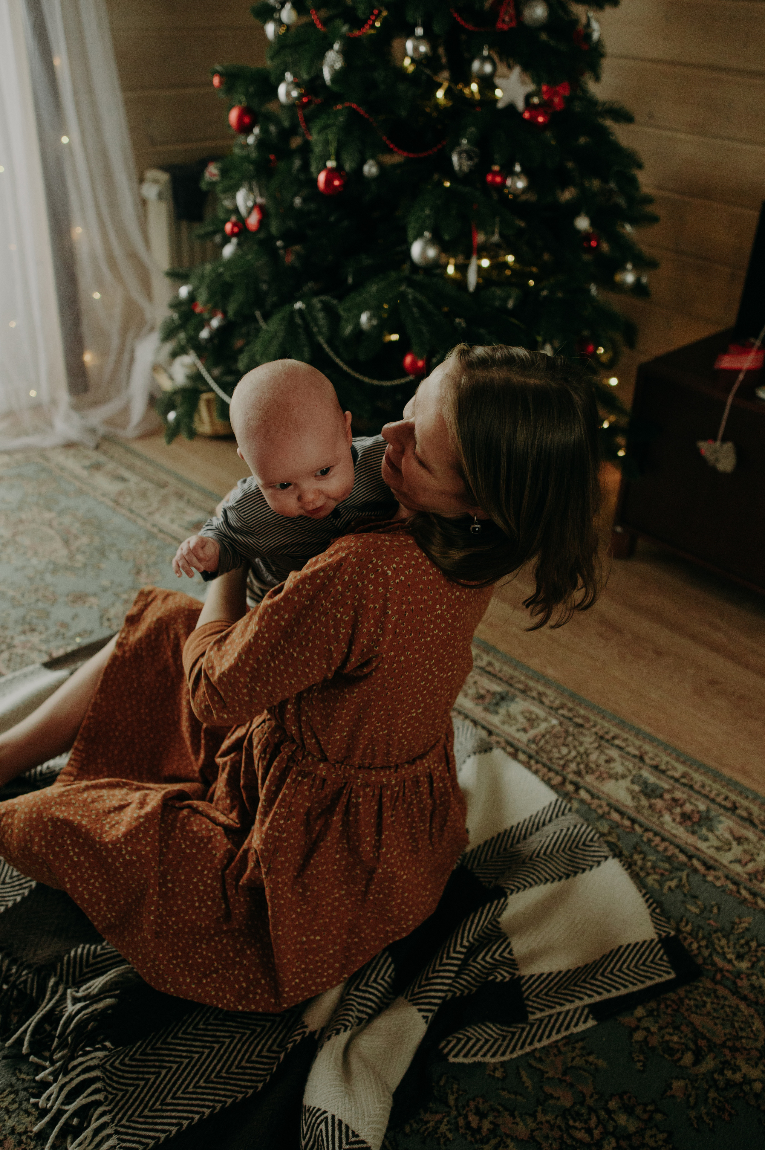 Рождество с запахом печенья. Семейный фотограф в Санкт-Петербурге Александра Милованова