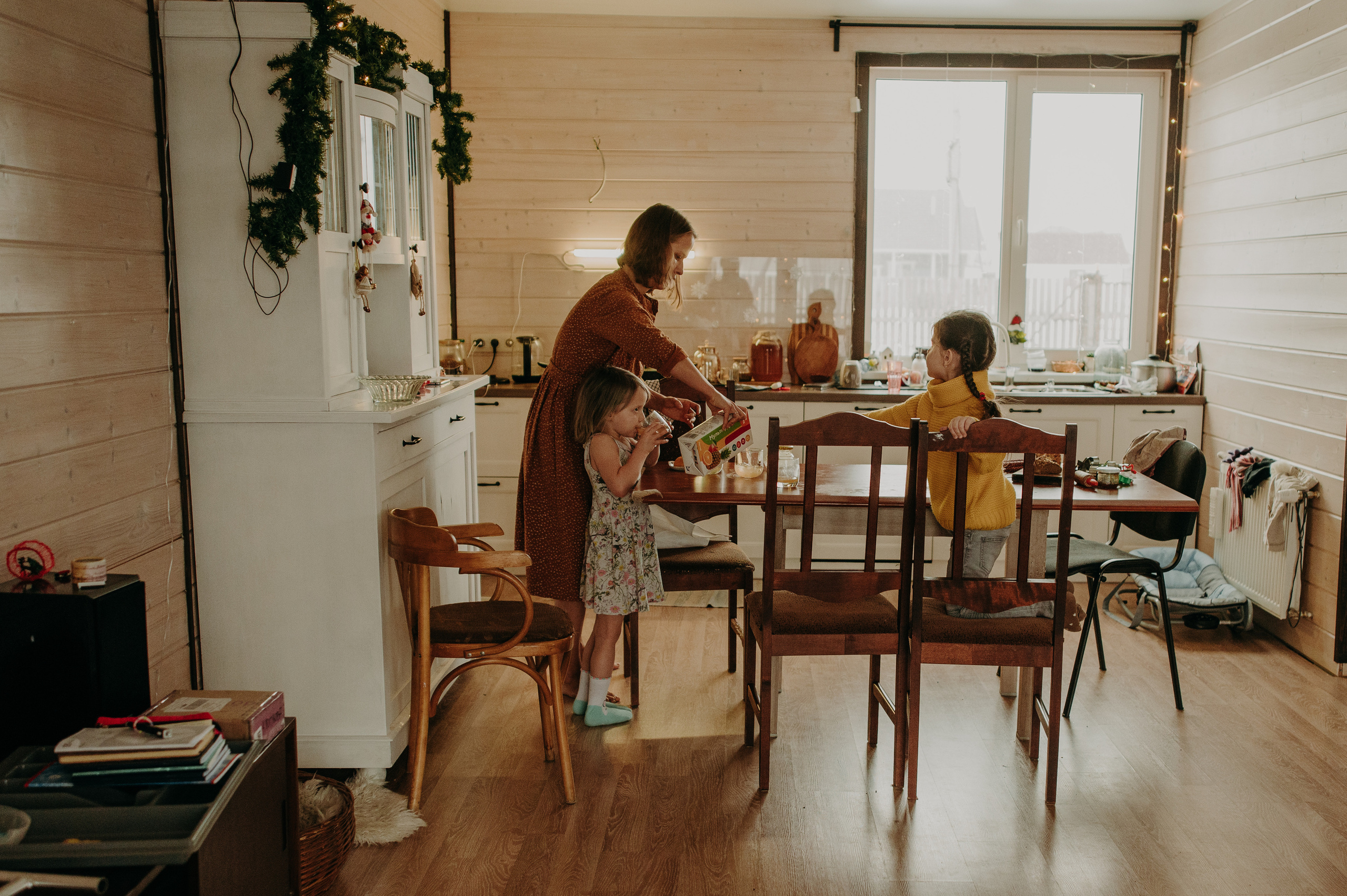 Рождество с запахом печенья. Семейный фотограф в Санкт-Петербурге Александра Милованова
