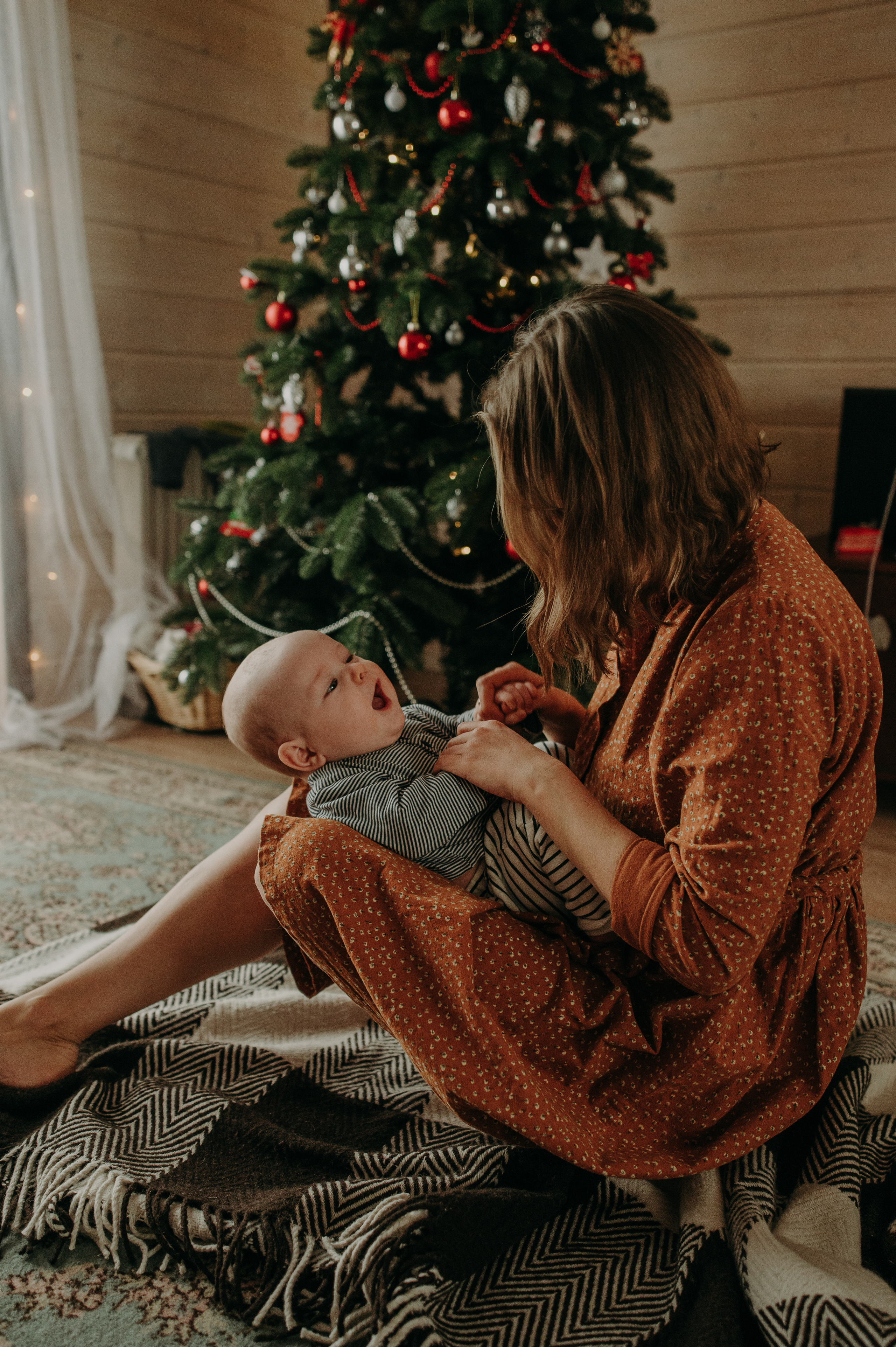 Рождество с запахом печенья. Семейный фотограф в Санкт-Петербурге Александра Милованова