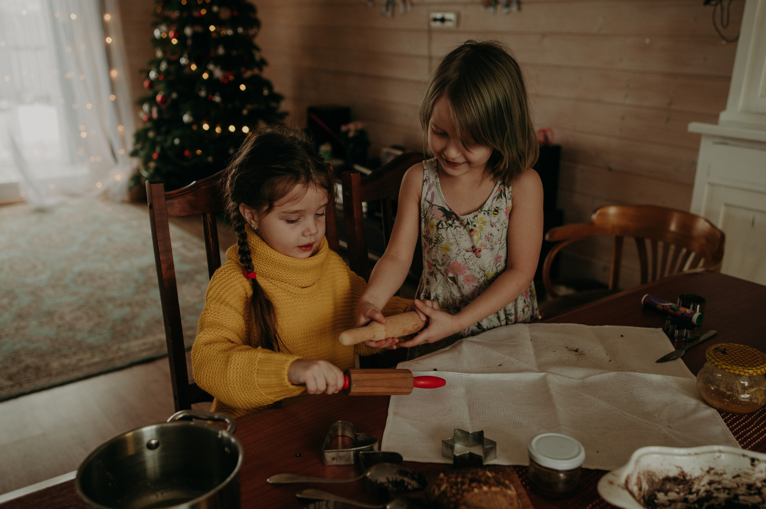 Рождество с запахом печенья. Семейный фотограф в Санкт-Петербурге Александра Милованова