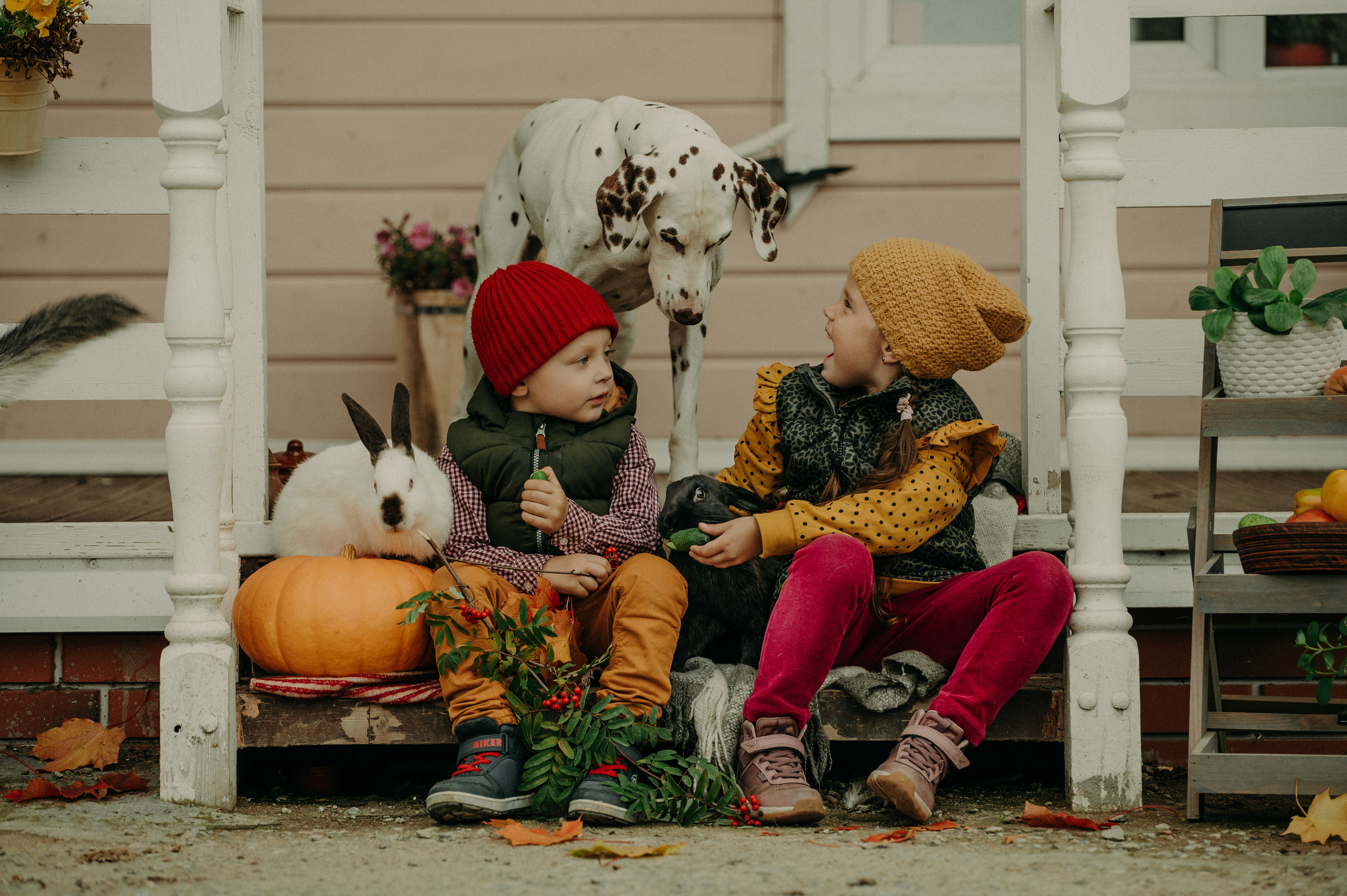 Как Аня со Степой закрутки делали. Семейный фотограф в Санкт-Петербурге Александра Милованова